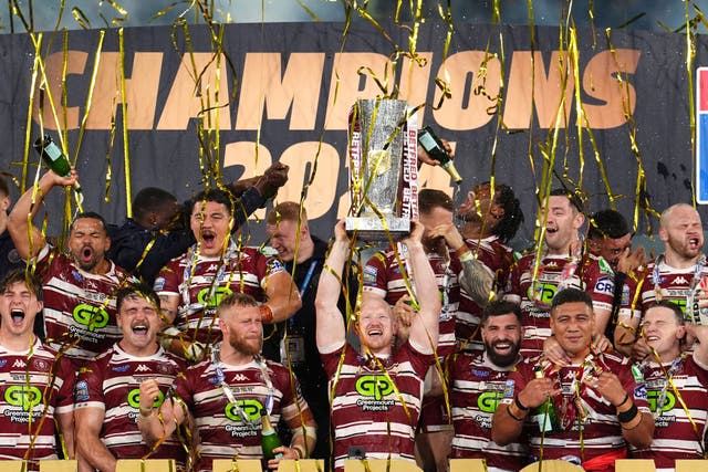 <p>Wigan Warriors won the 2024 Super League Grand Final</p>