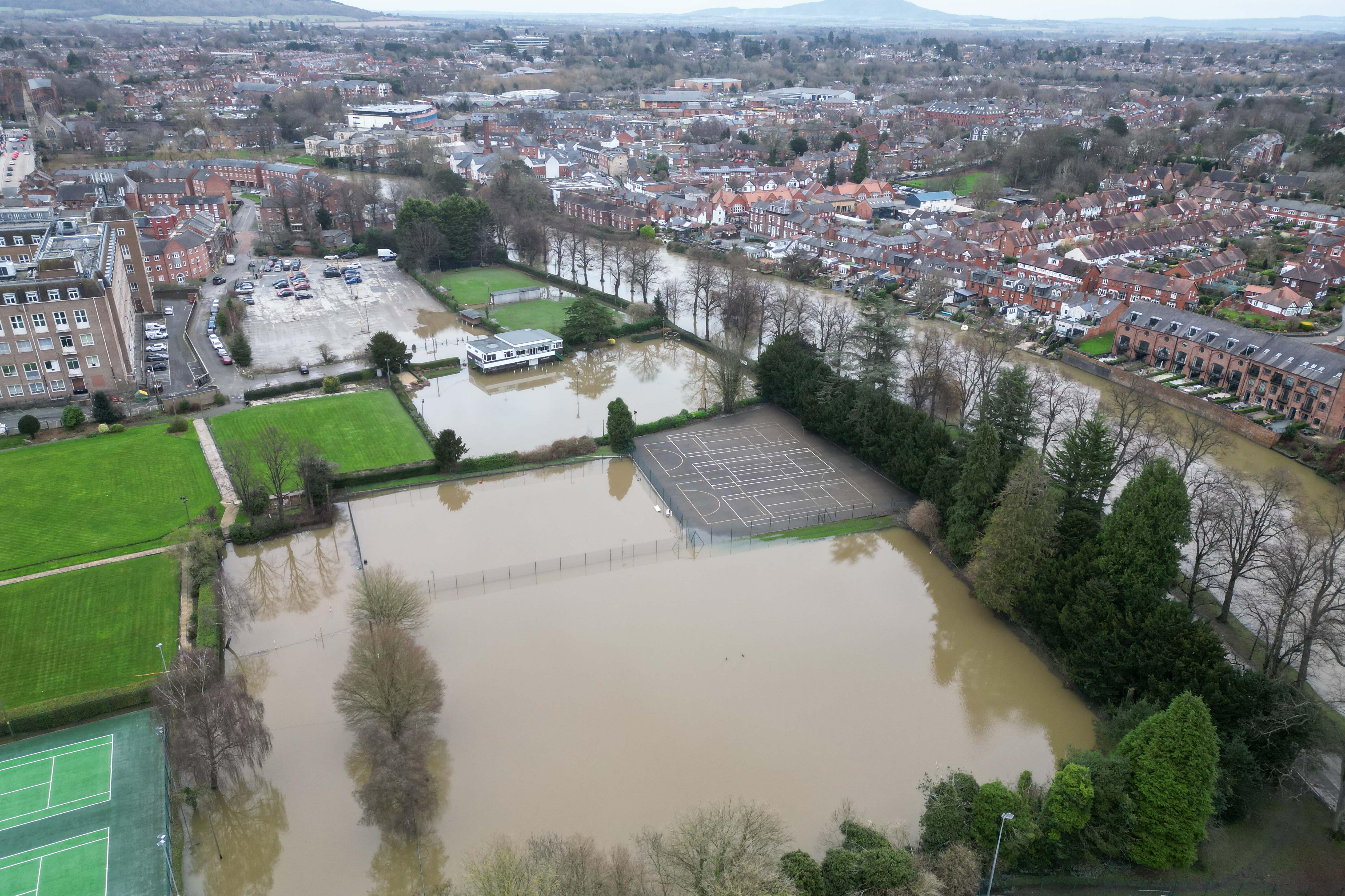 Insurers paid out a record £585 million for weather-related damage to people’s homes and possessions in 2024, according to the Association of British Insurers (Phil Barnett/PA)