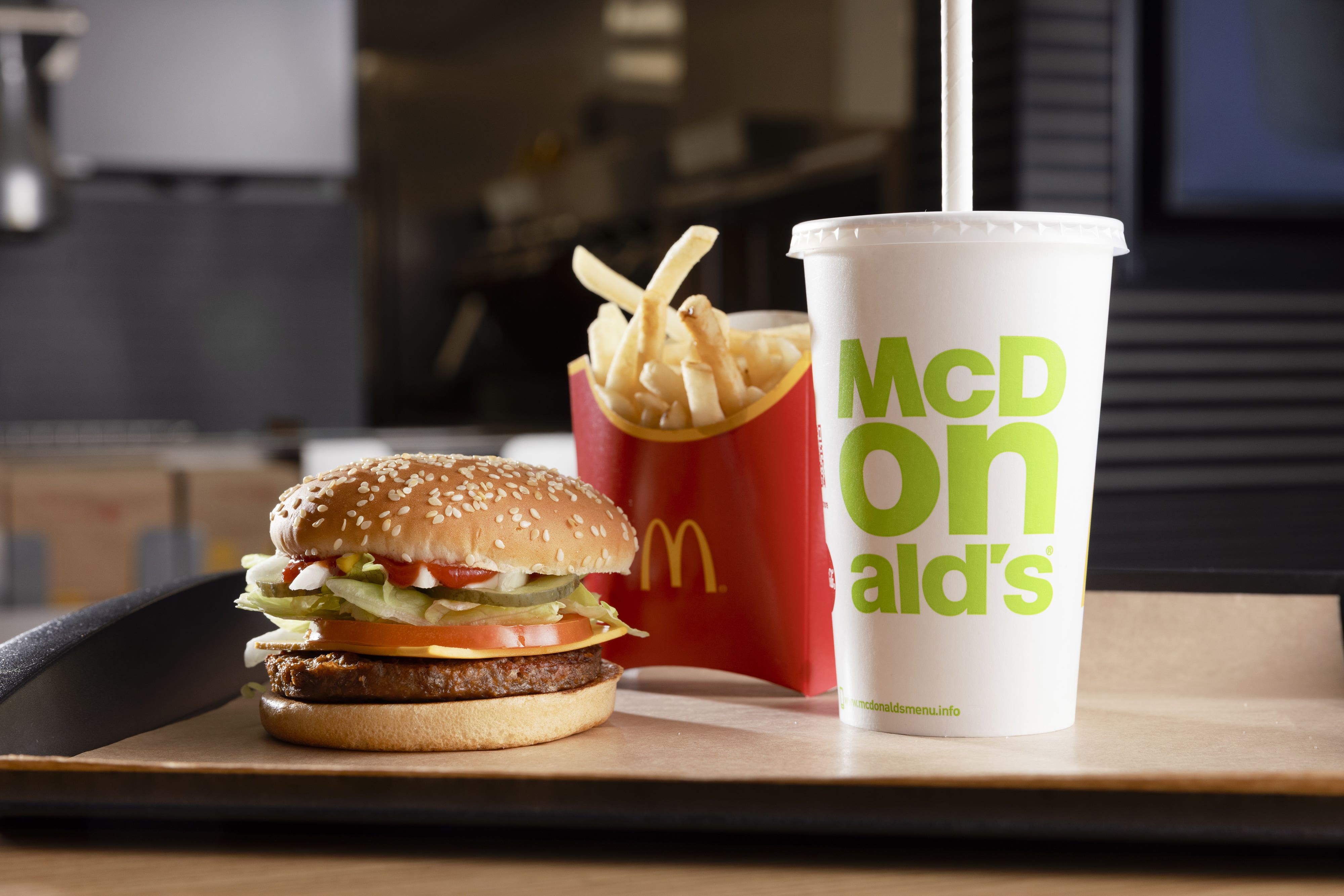 McDonald’s has revealed its sales weakened in the UK last year (McDonald’s/PA)