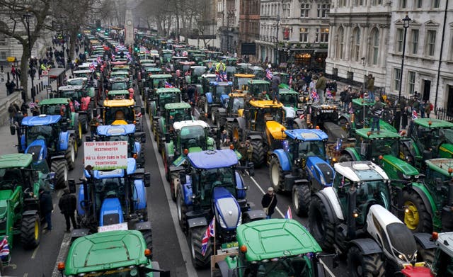 <p>Farmers unite in Whitehall against the tractor tax but behind the scenes there are divisions</p>