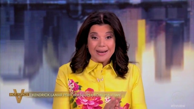 The View's Ana Navarro says that Donald Trump is "gonna sign an executive order banning Black people from halftime" following Kendrick Lamar's Super Bowl performance.