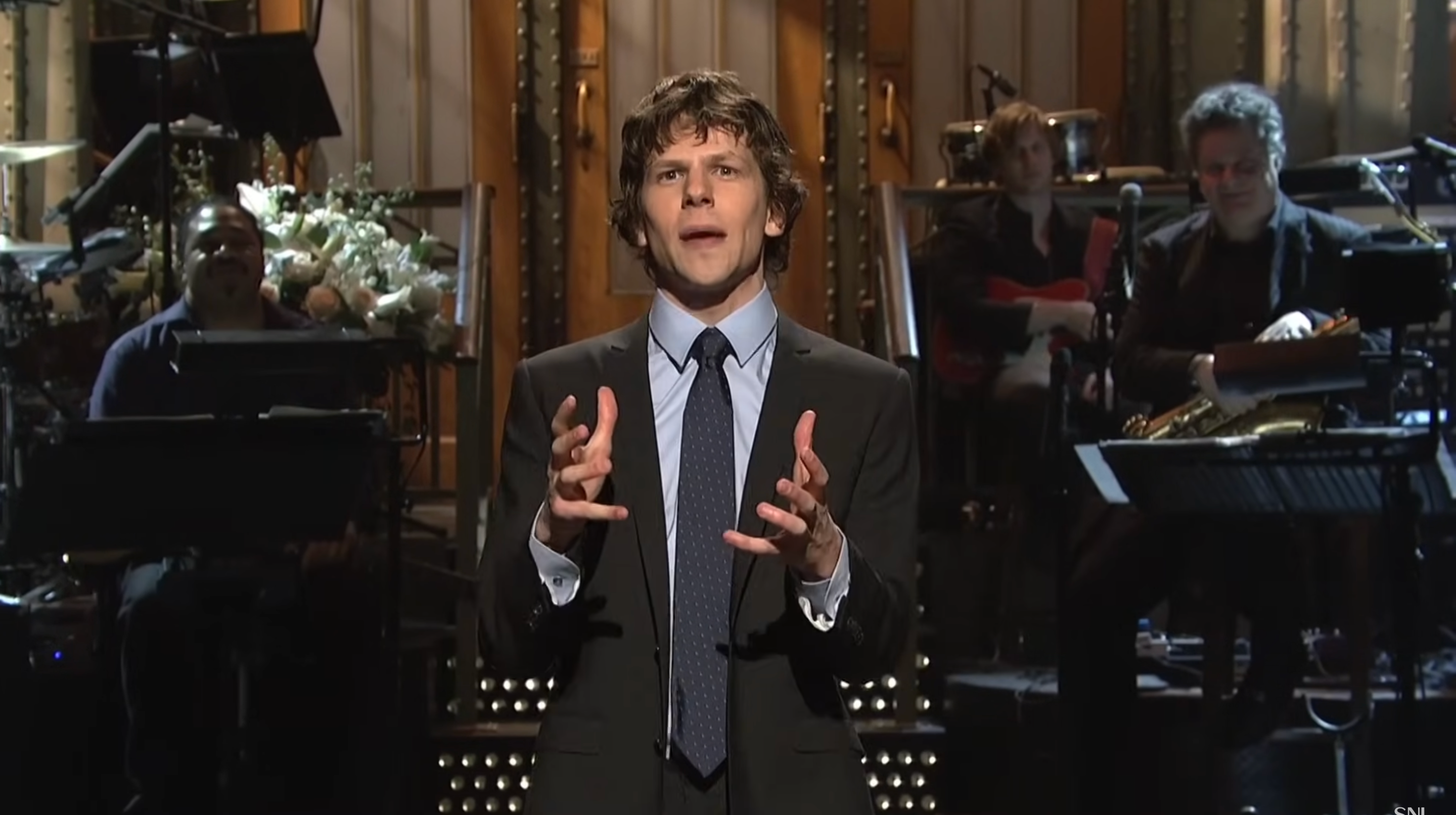 ‘I assumed I could write all the sketches,’ Jesse Eisenberg said of his 2011 appearance on 'SNL'