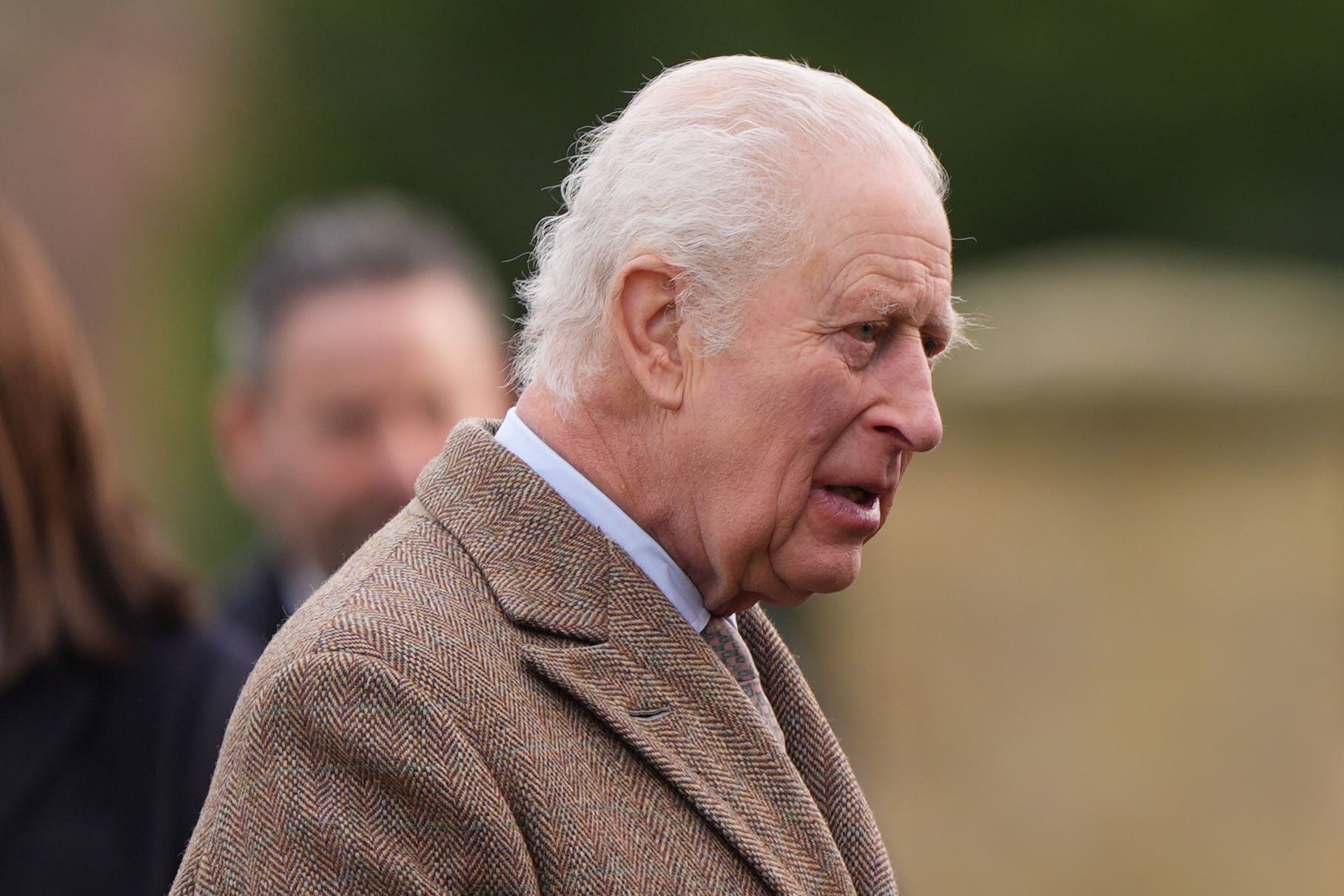 The King has sent a message of support for a new programme aimed at driving up allergy awareness in schools (Joe Giddens/PA)