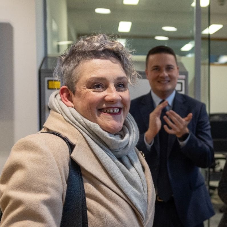 Ashley Dalton was appointed a health and social care minister after Andrew Gwynne left the Government when derogatory remarks he made in a WhatsApp group came to light