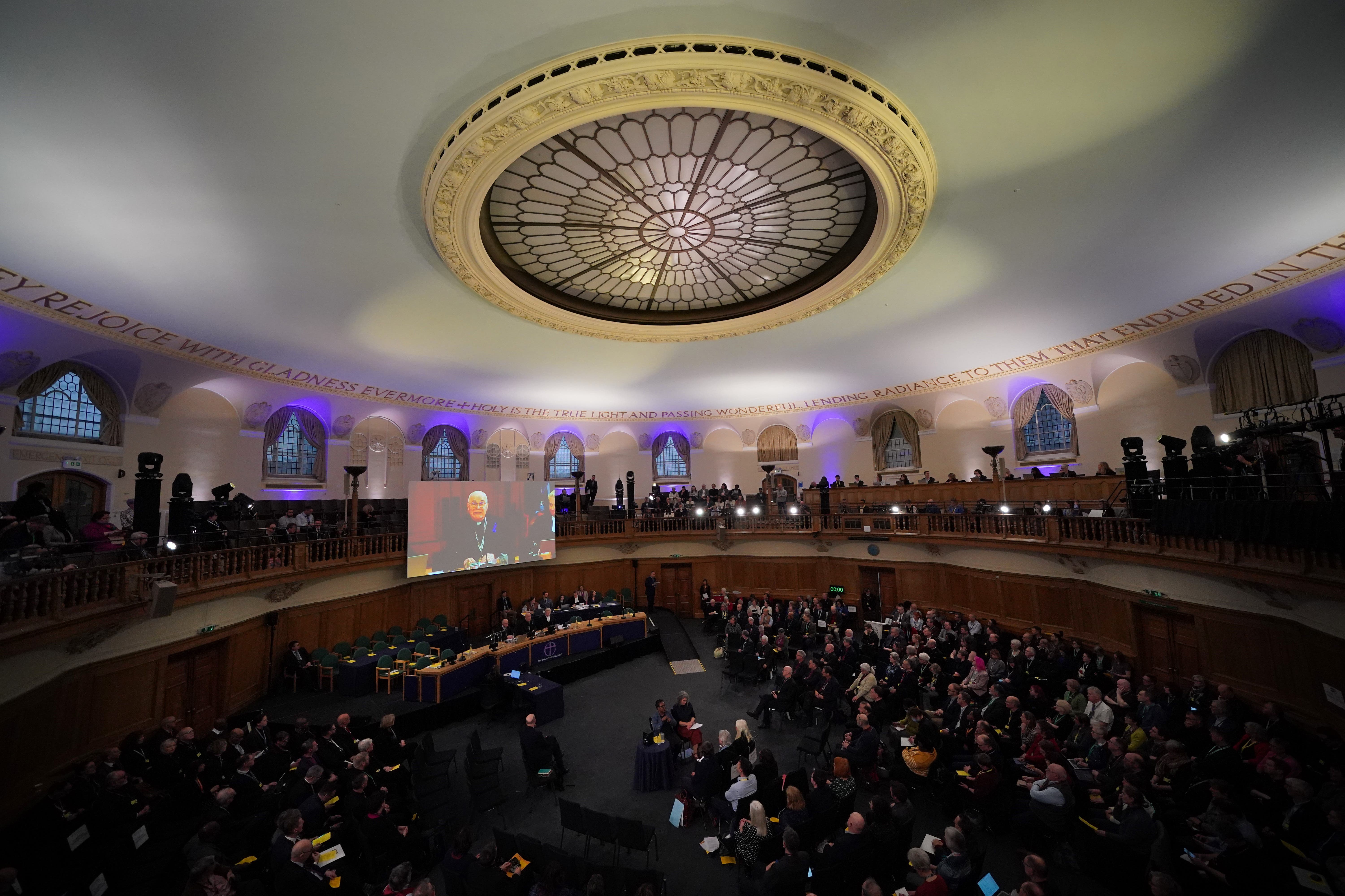 The Church of England’s General Synod is voting on a new safeguarding model on Tuesday (Jonathan Brady/PA)