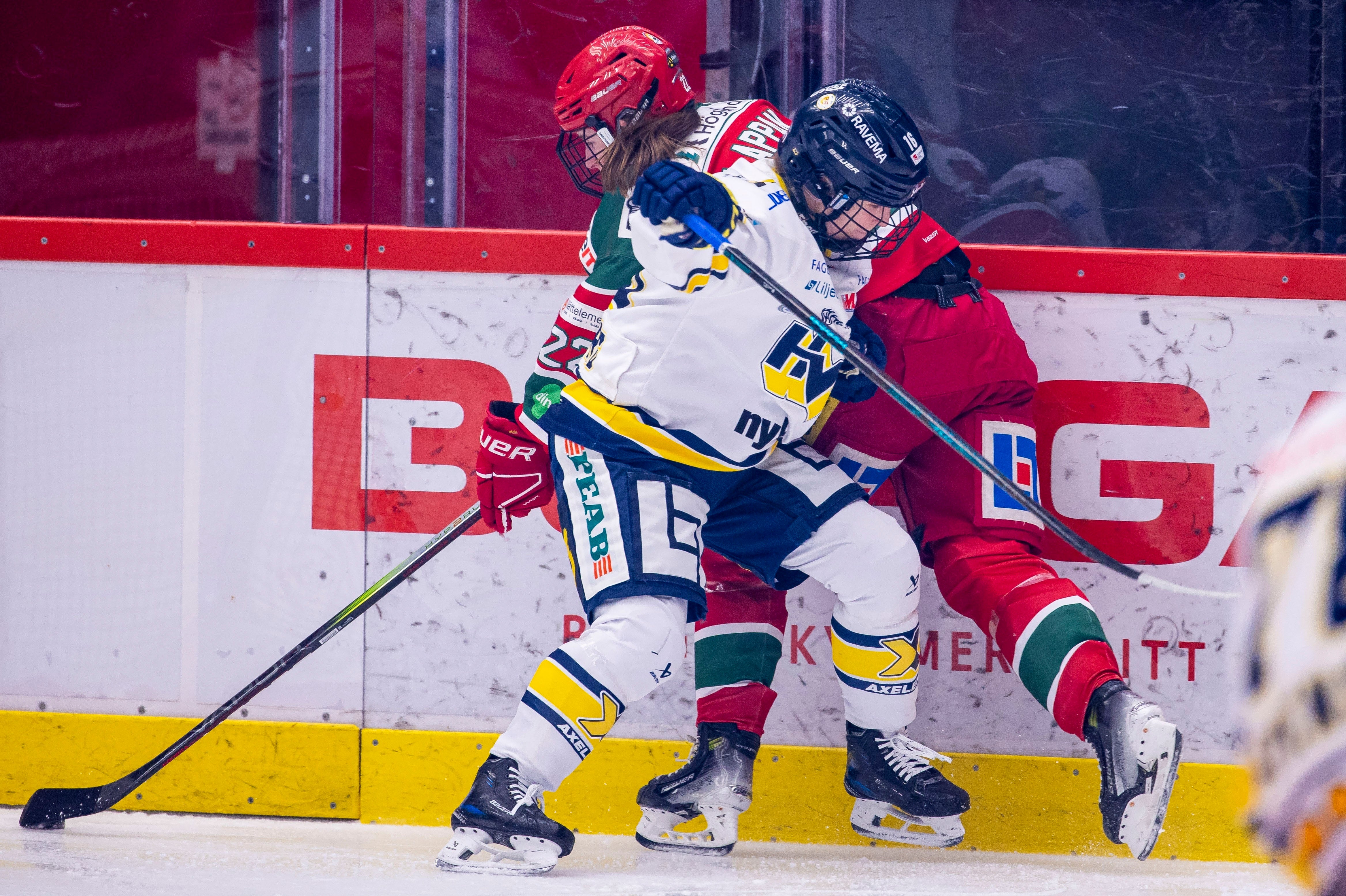 Hockey Checking Swedish Trailblazers