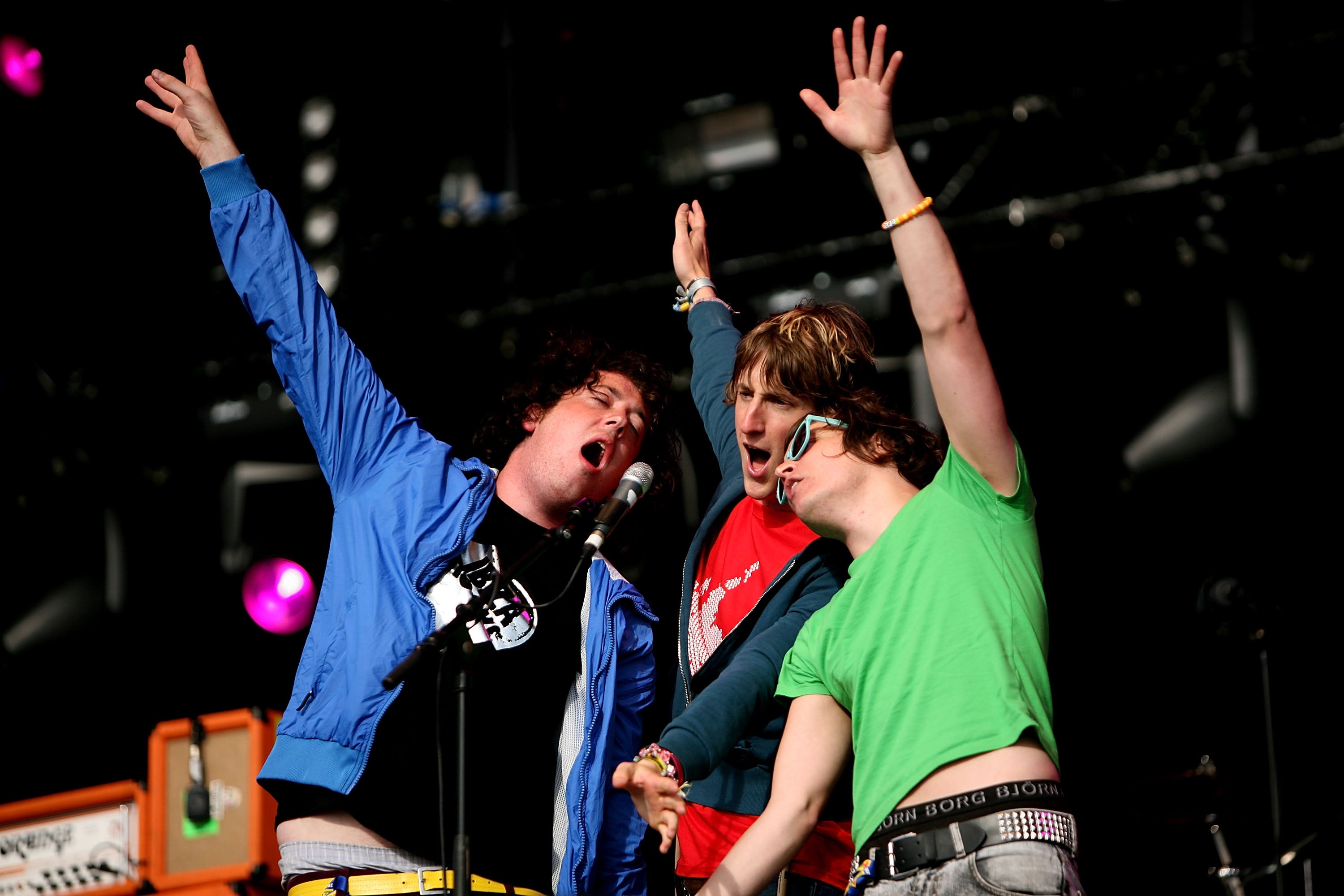 Back in the day: The Wombats performing at T in the Park festival in 2008