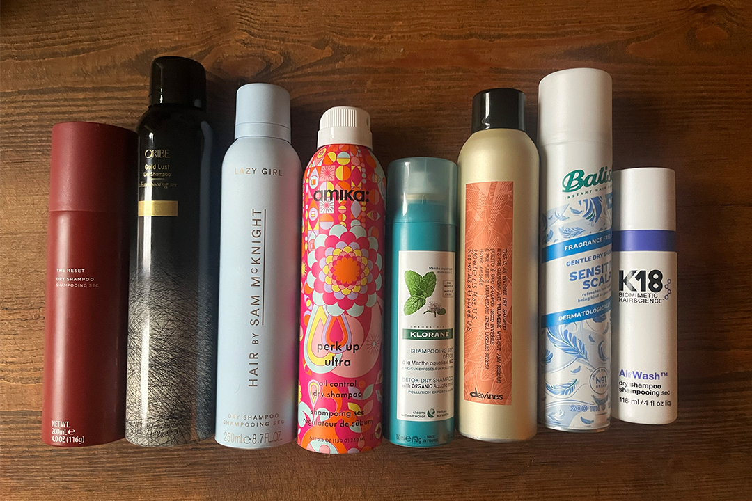 We tested dry shampoos on hair that hadn’t been washed for three days