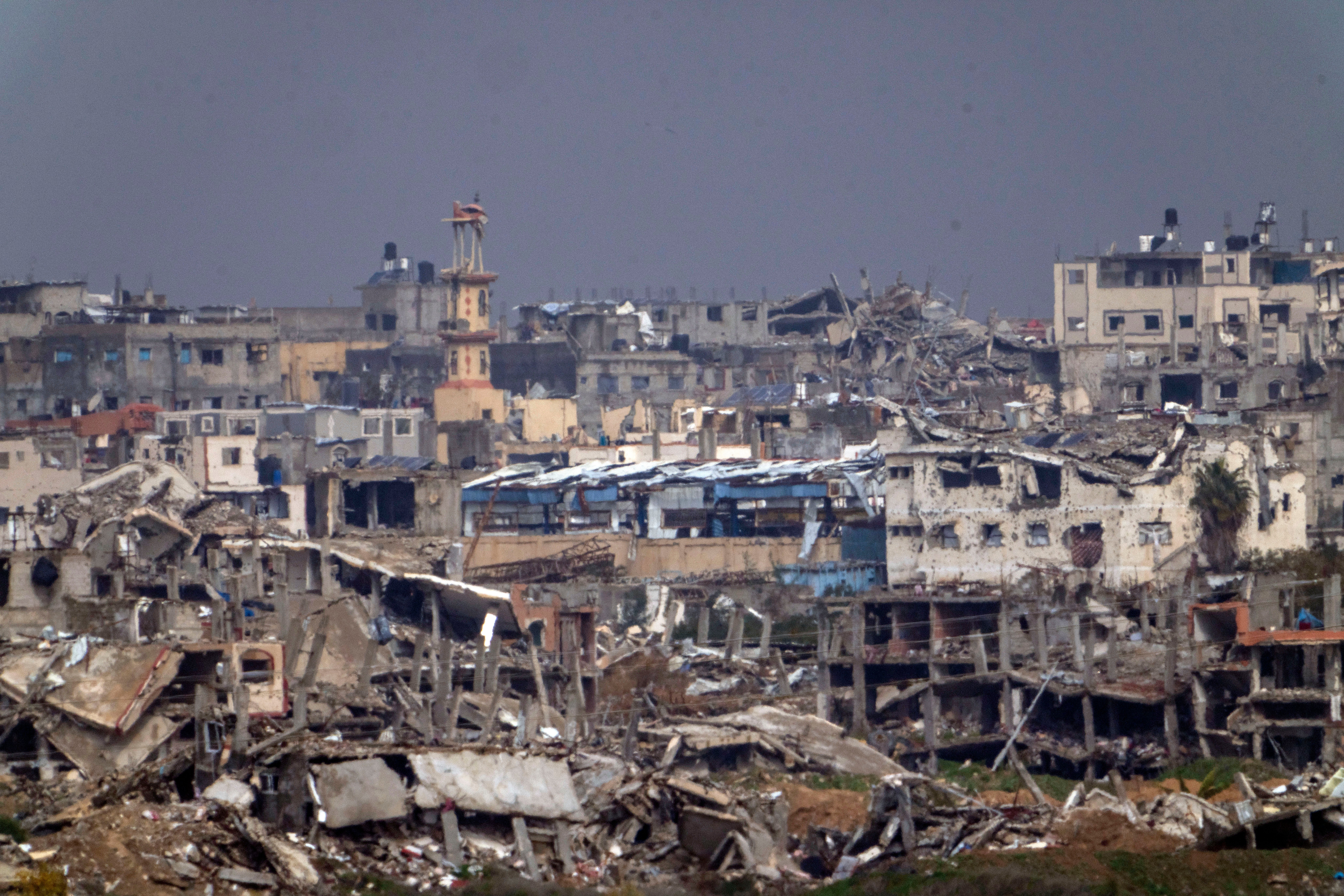 Much of Gaza has been destroyed in the Israeli onslaught that followed the Hamas terror attack on Israel in October 2023