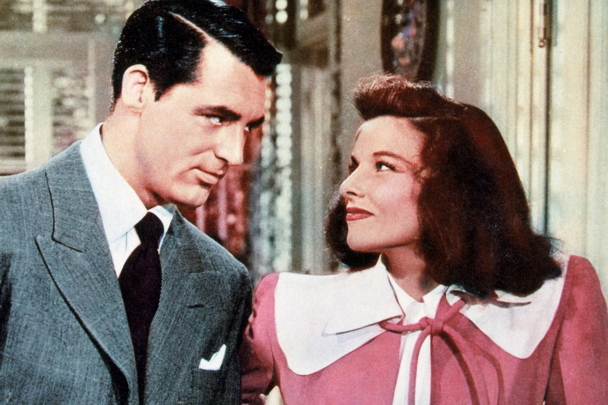 Cary Grant and Katharine Hepburn in ‘The Philadelphia Story’