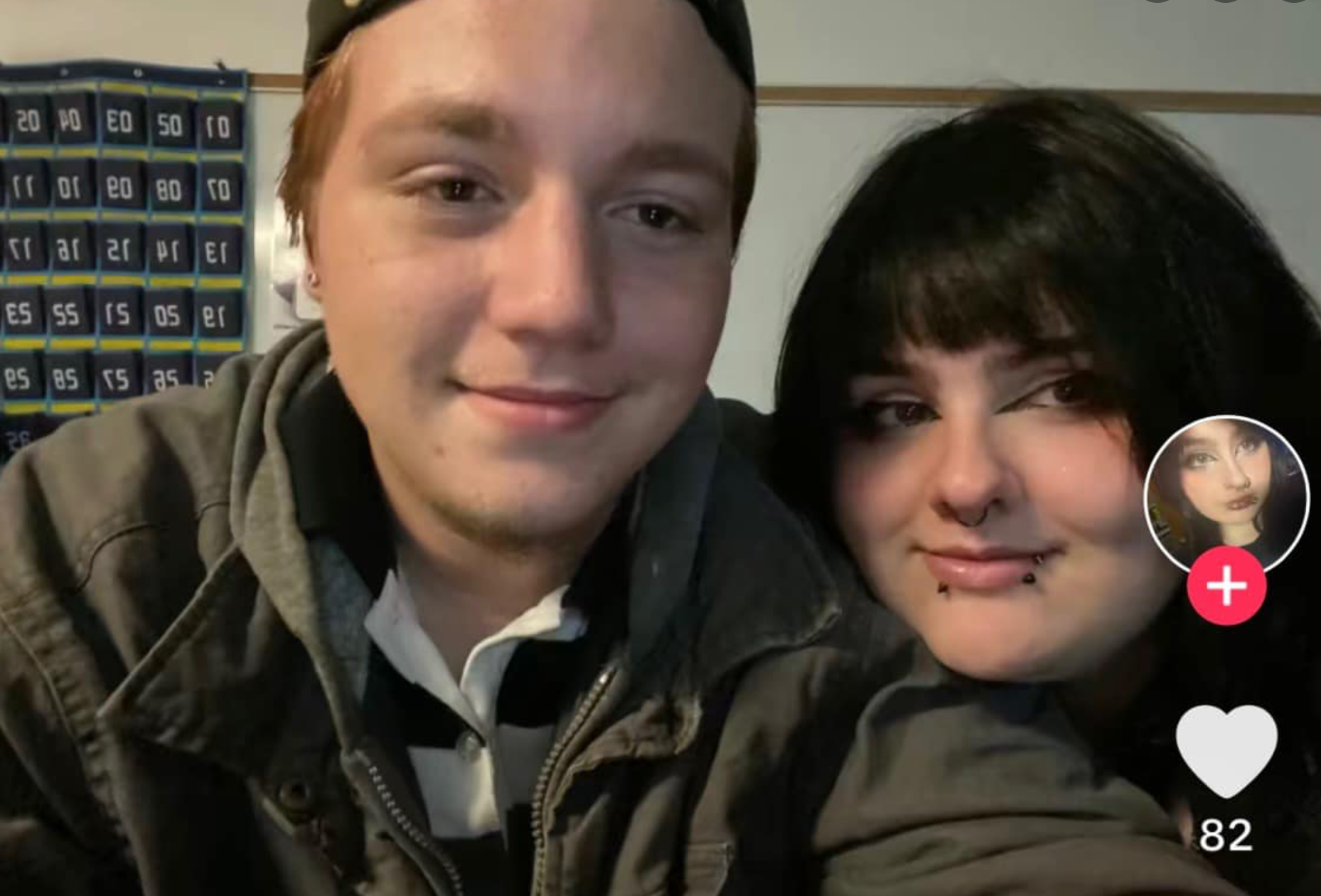Uriah Urick (left) with his girlfriend Tara King. Urick has been sentenced to life in prison without the possibility for parole for the February 2025 murder of Tara’s grandmother, Tammy King
