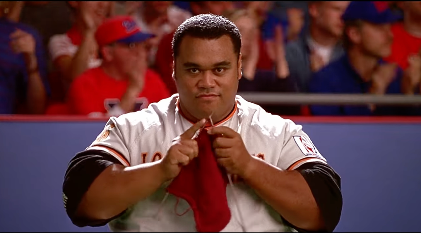 Peter Navy Tuiasosopo in the 1998 film ‘BASEketball’
