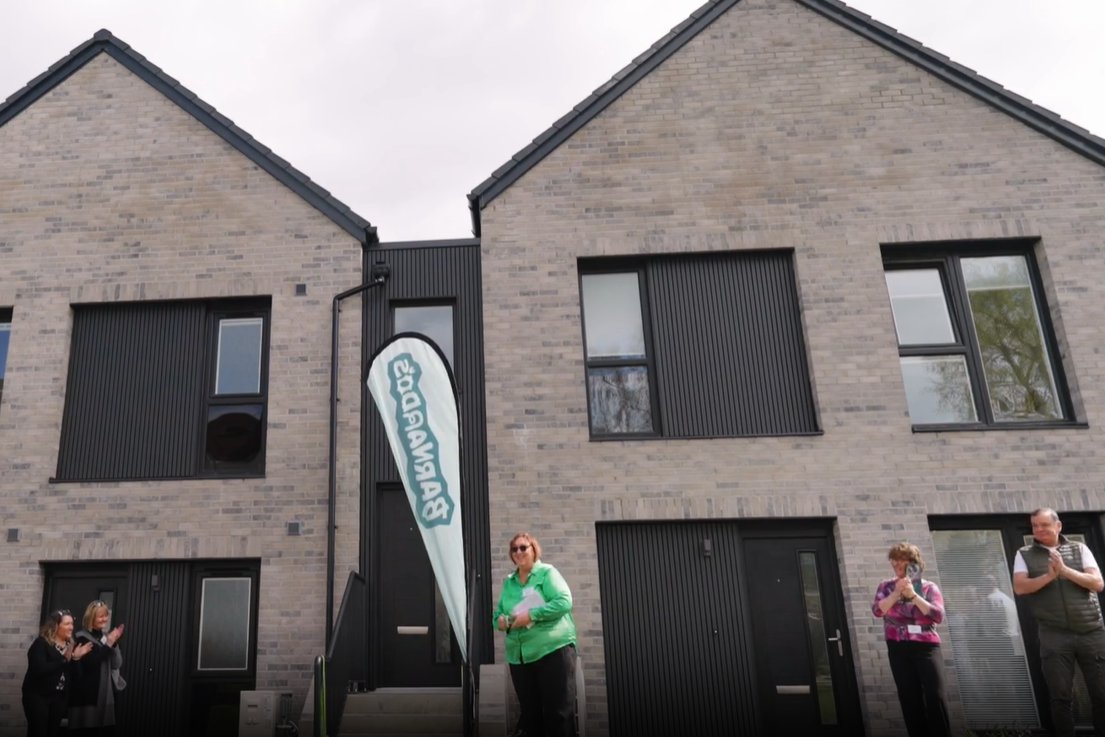 Barnardo’s says the ‘extraordinary’ donation will fund the charity’s Gap Homes programme (Barnardo’s/PA)