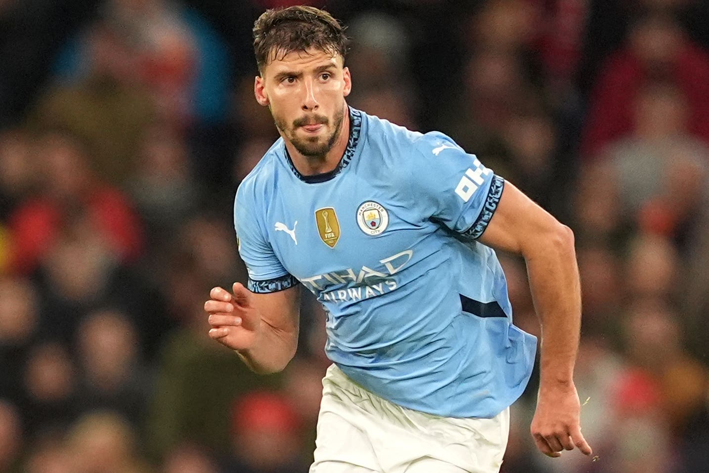 Ruben Dias believes Manchester City can fight back against Real Madrid (Martin Rickett/PA)