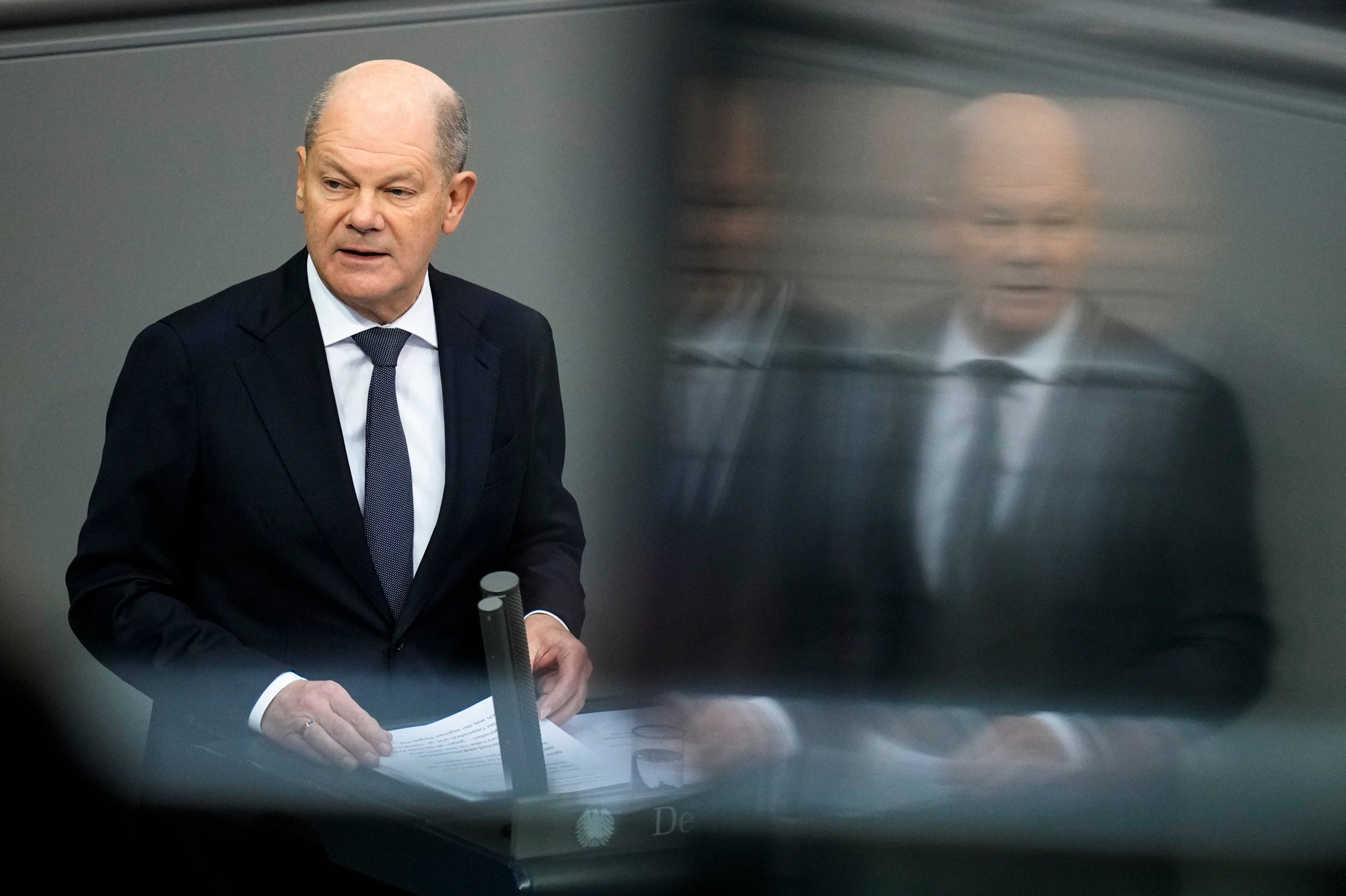 German Chancellor Olaf Scholz