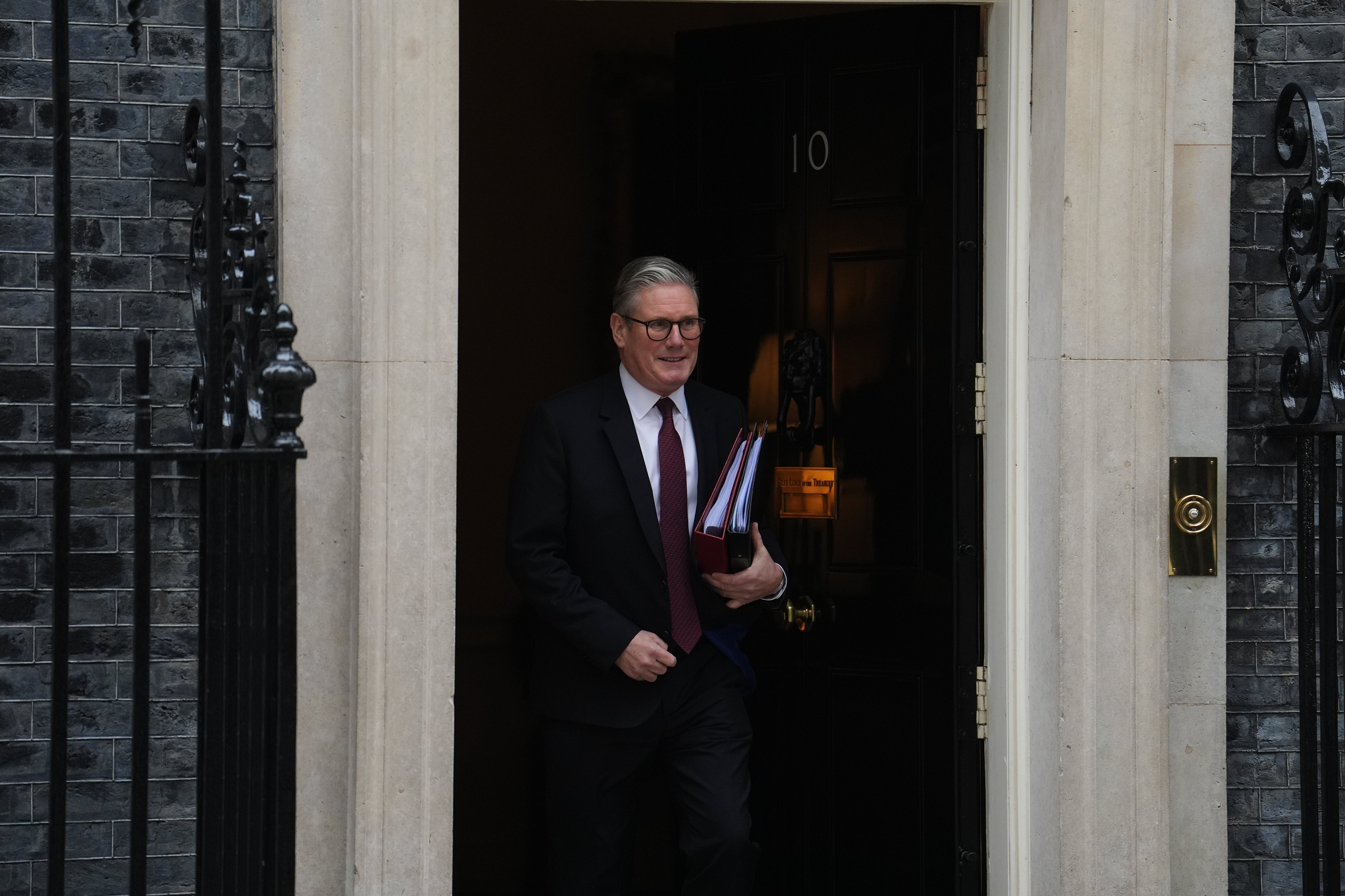 Prime Minister Sir Keir Starmer said John Tuckett would work full-time from the UK (Jordan Pettitt/PA)
