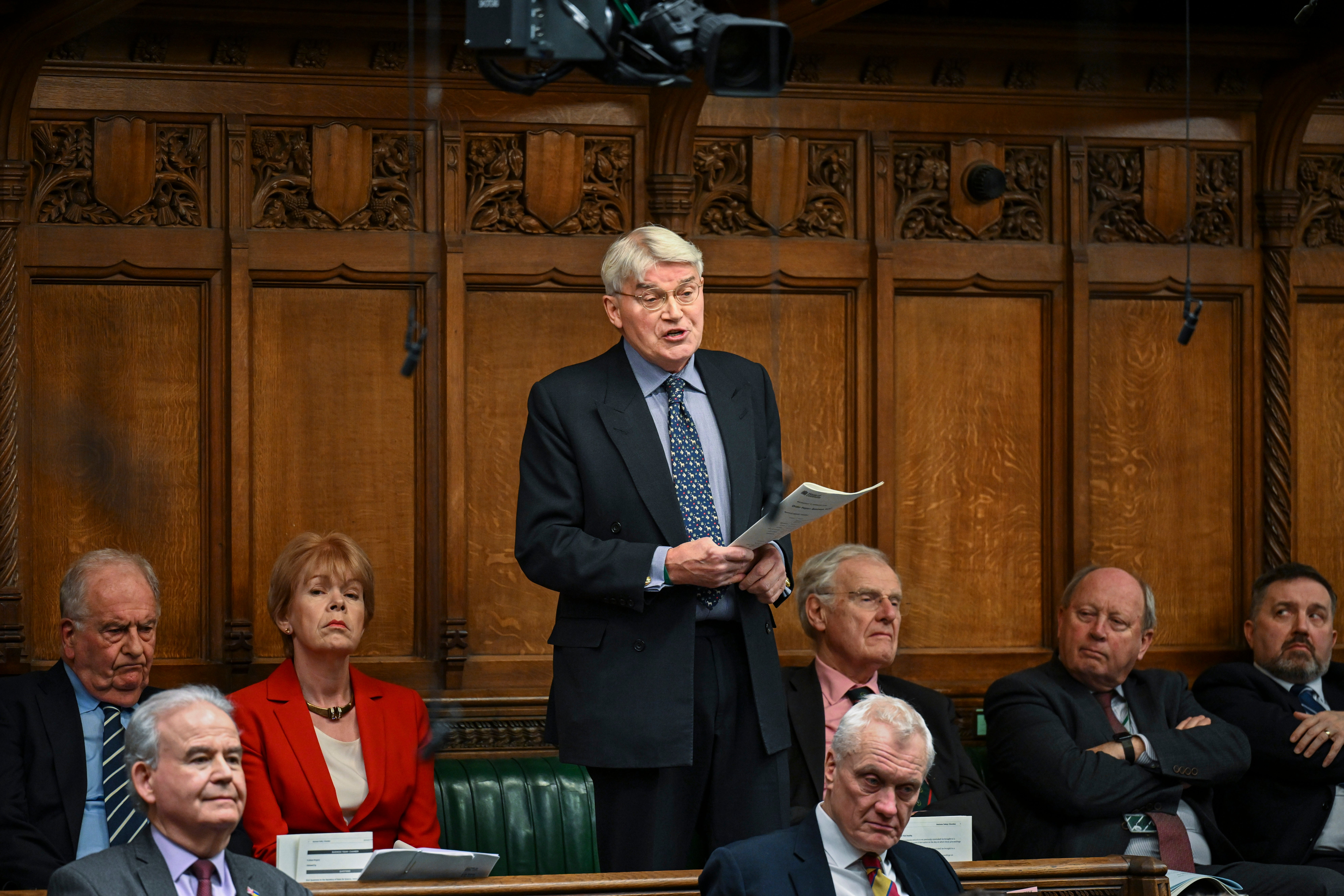 Tory ex-minister Andrew Mitchell said the NGO sector is ‘horrified’ by the cuts