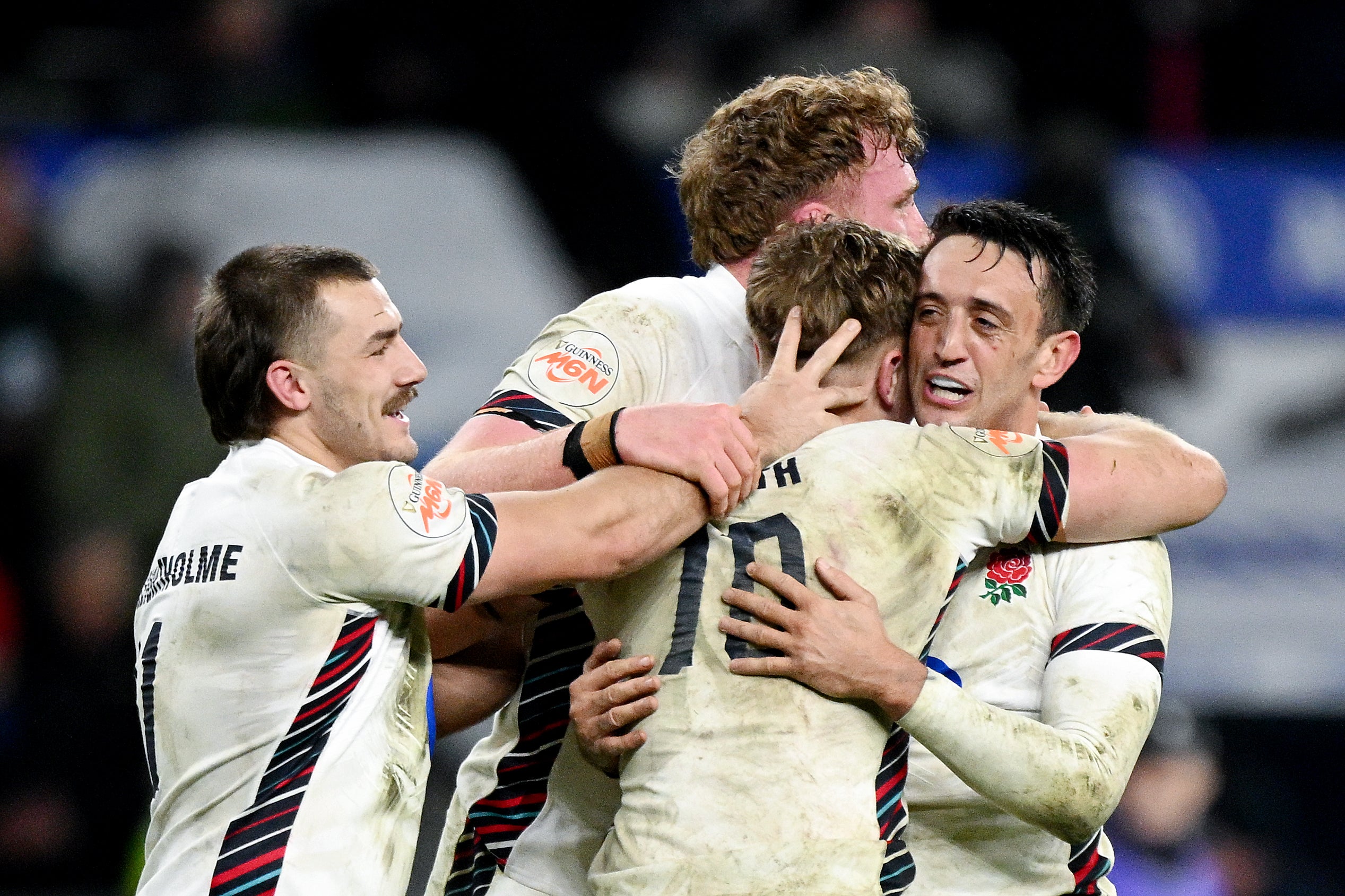 England finally got over the line in a tight game with victory over France