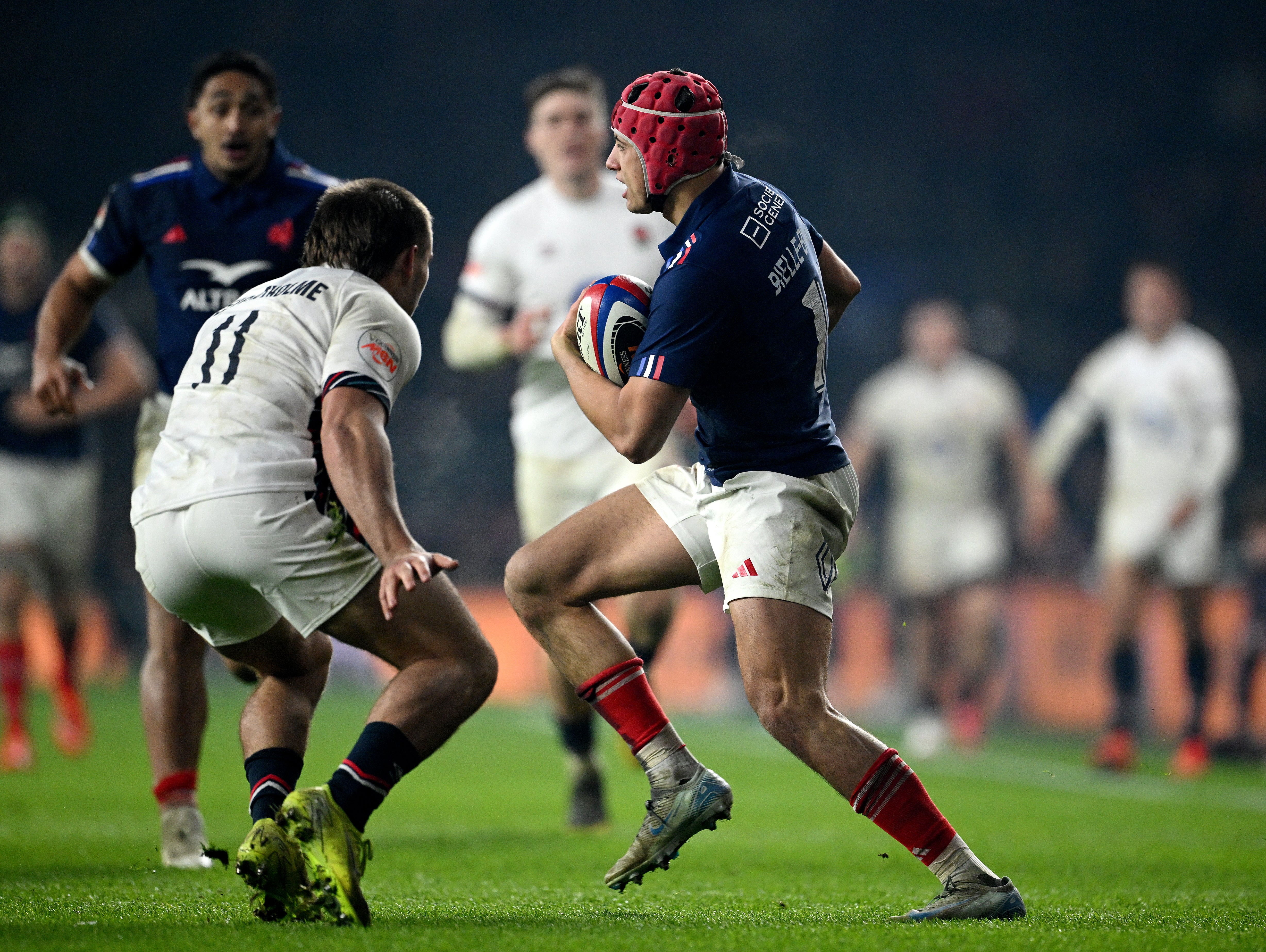 Until Ollie Sleightholme showed serious speed to run the French wing down