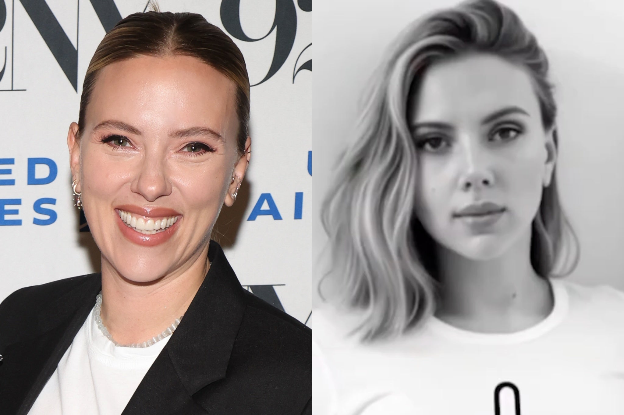 Scarlett Johansson in a viral fake AI video