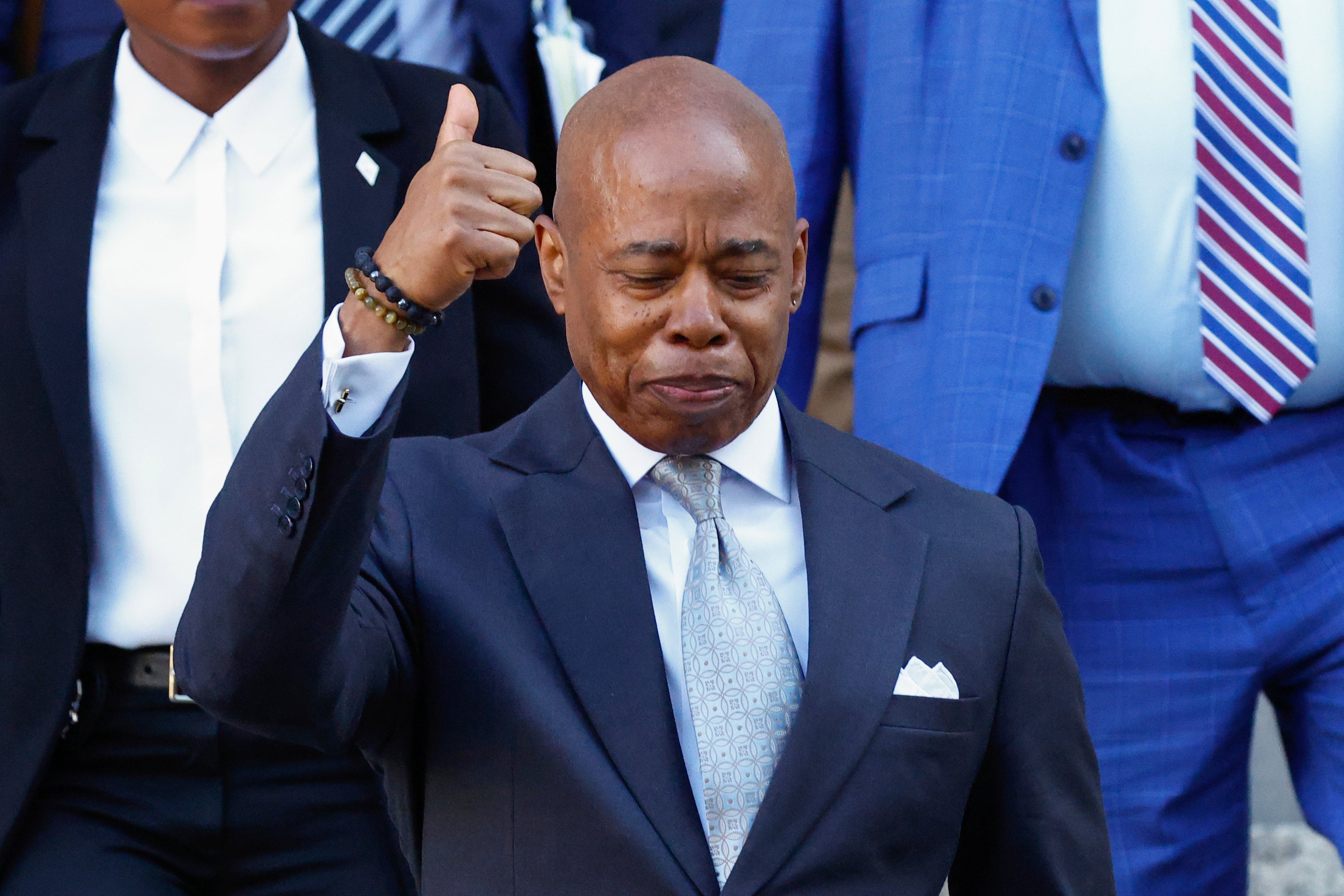 New York City Mayor Eric Adams considered running for reelection as a Republican, according to the report