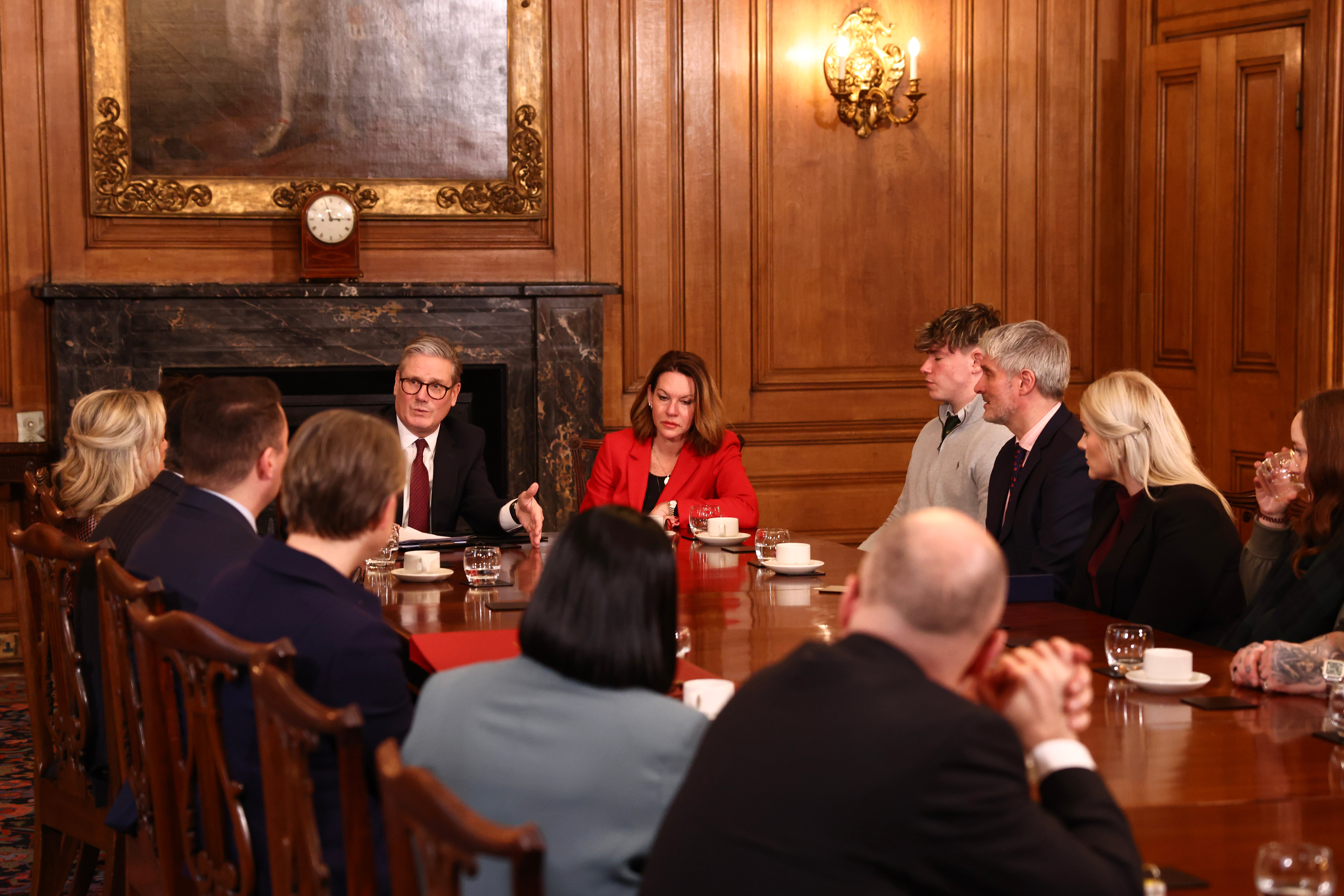 Mr Birkett and Ms Miller met with the Prime Minister ahead of a judge-led inquiry earlier this year