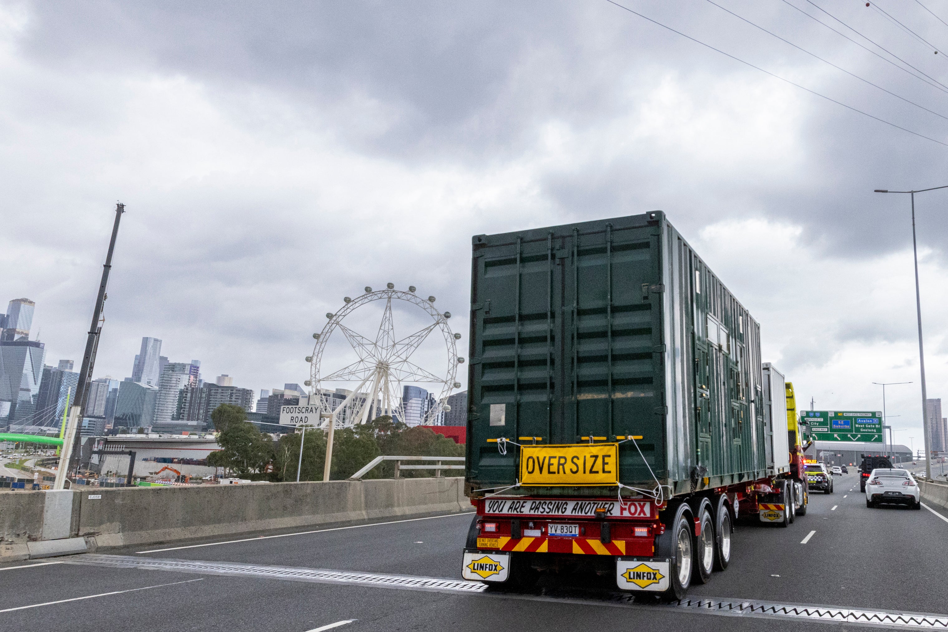 Australia Trucking Elephants
