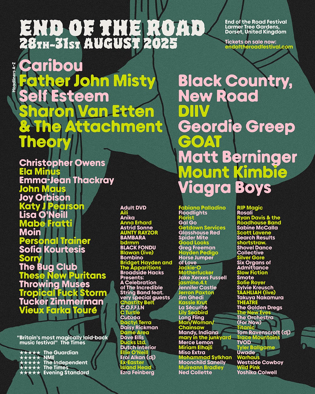 The full End of the Road 2025 lineup