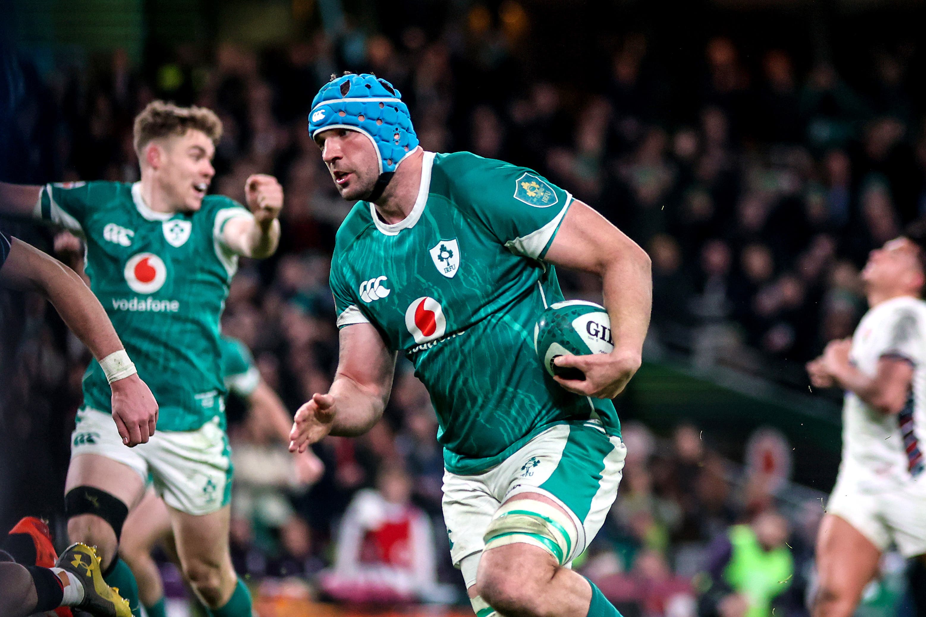 Tadhg Beirne can play at lock or on the blindside
