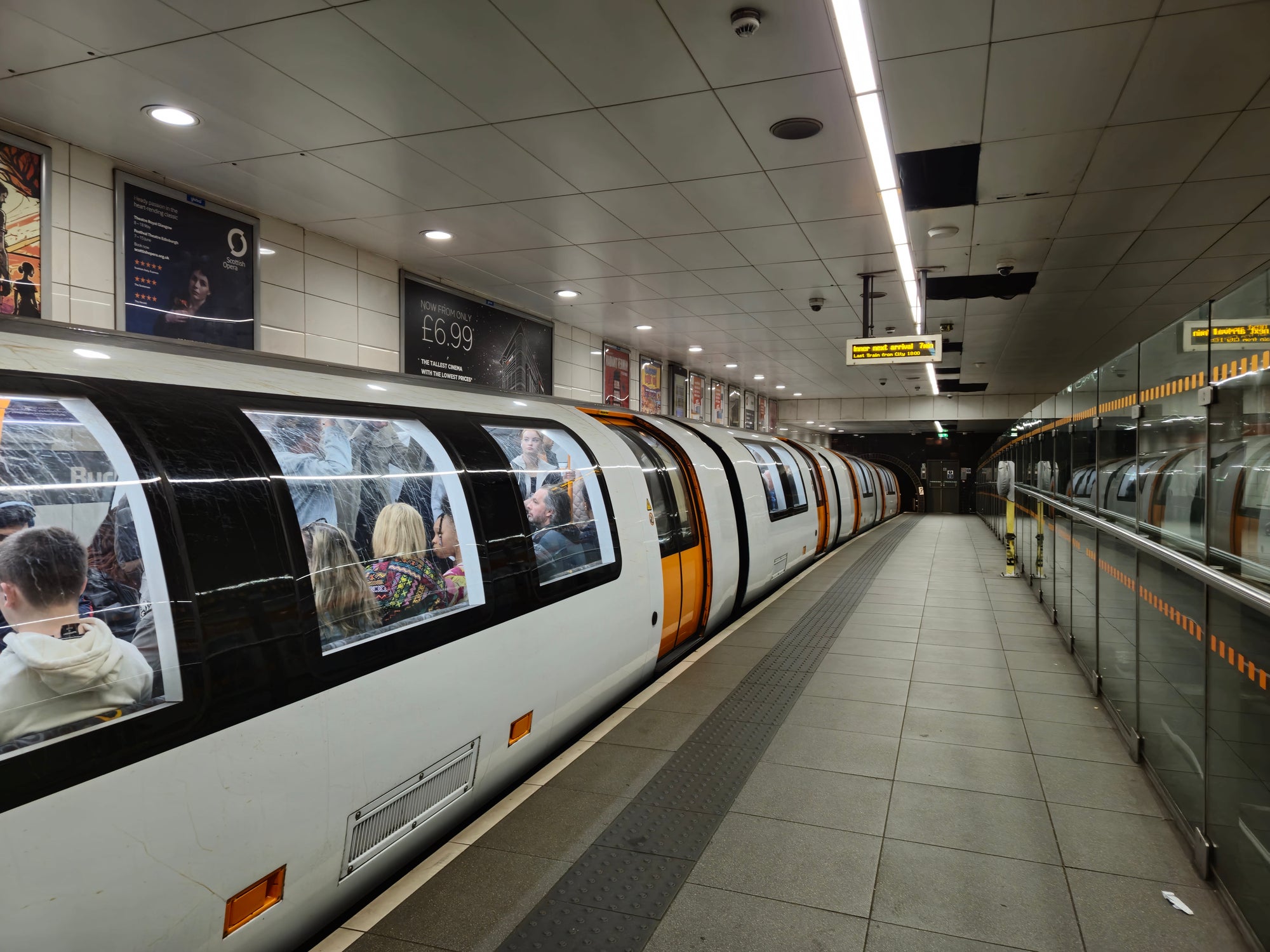 The 17 new train cars launched last year