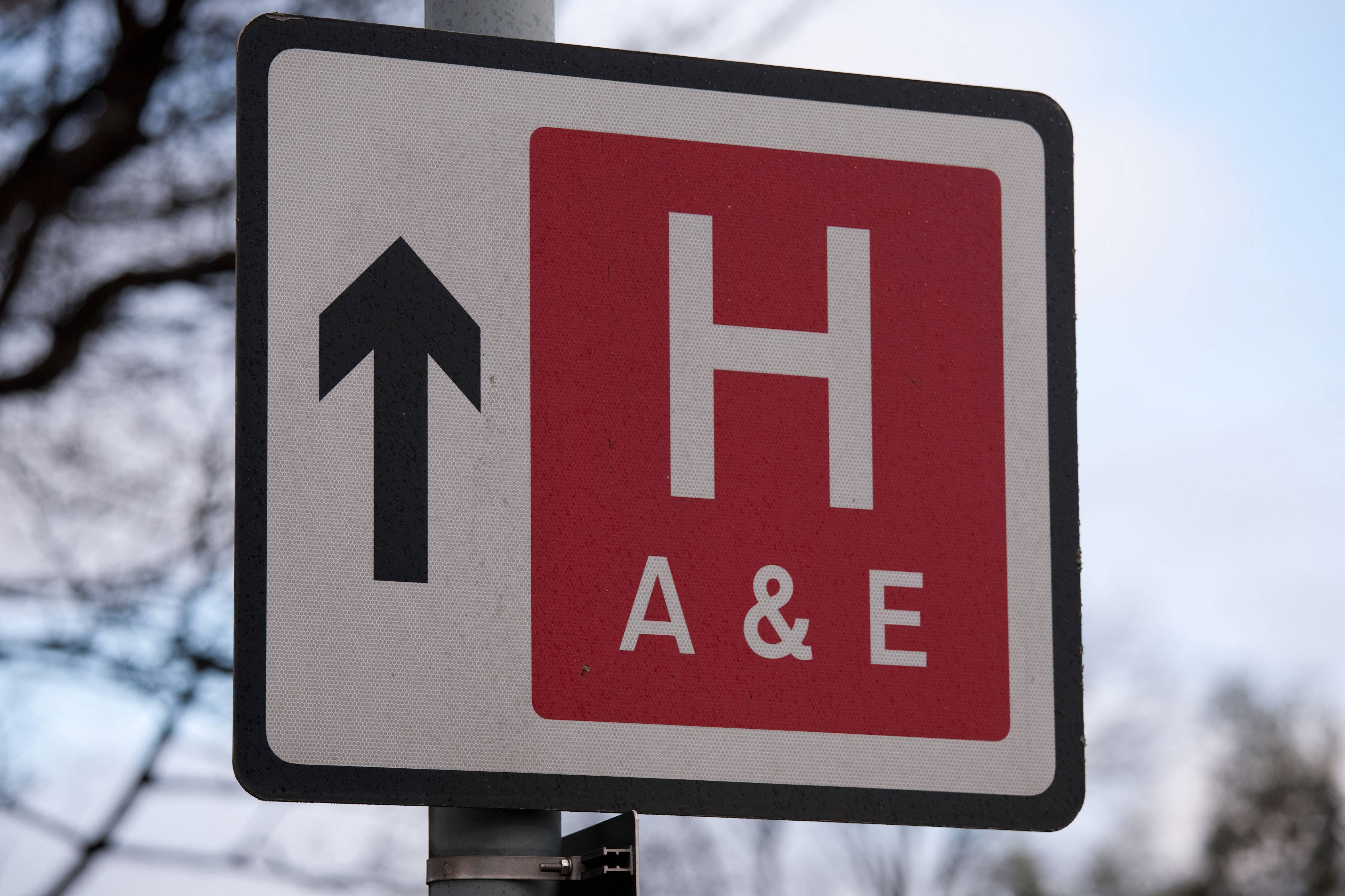 NHS England has published its latest monthly performance data for hospitals (PA)