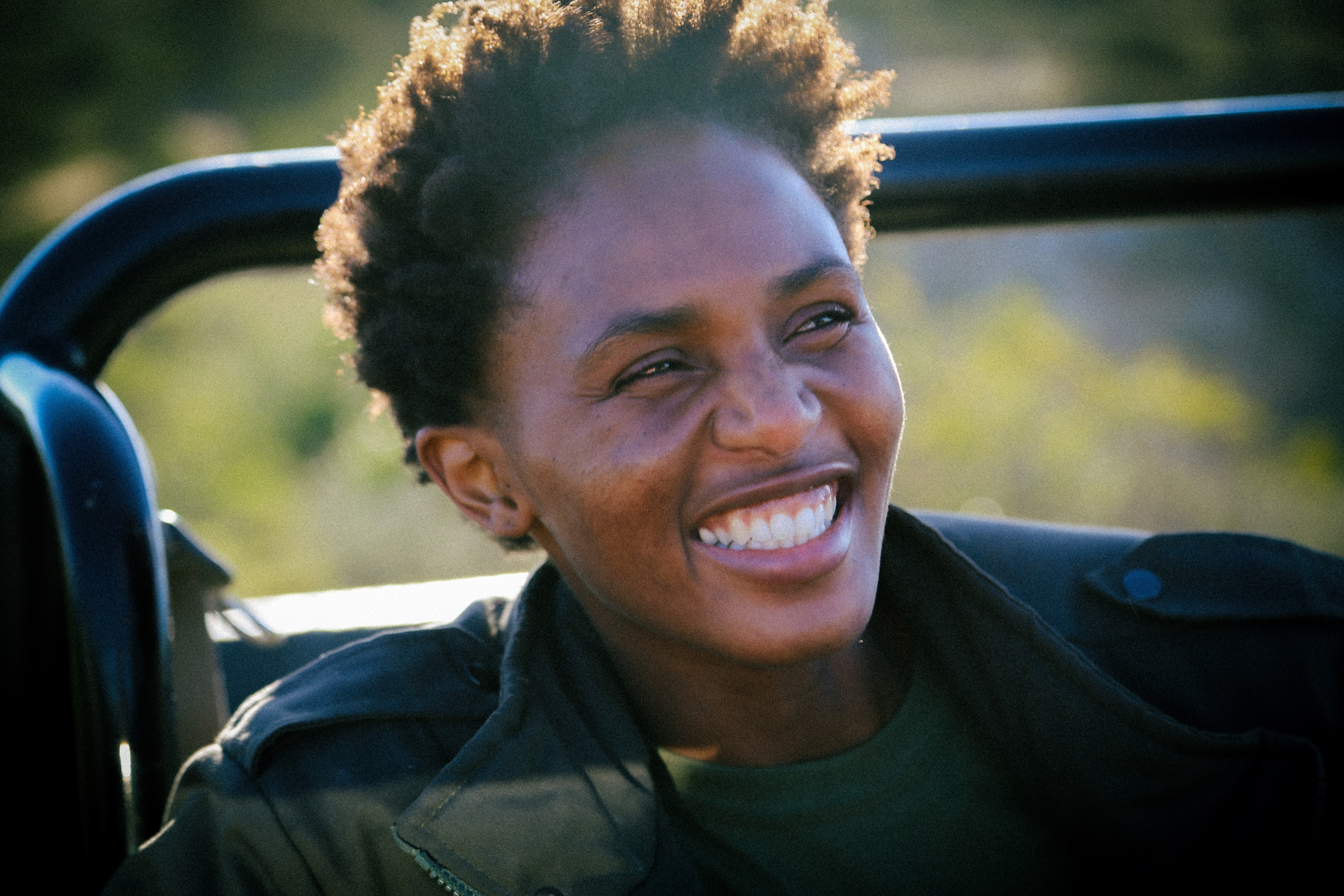 Avumile Qongqo players ranger Khuselwa in the film