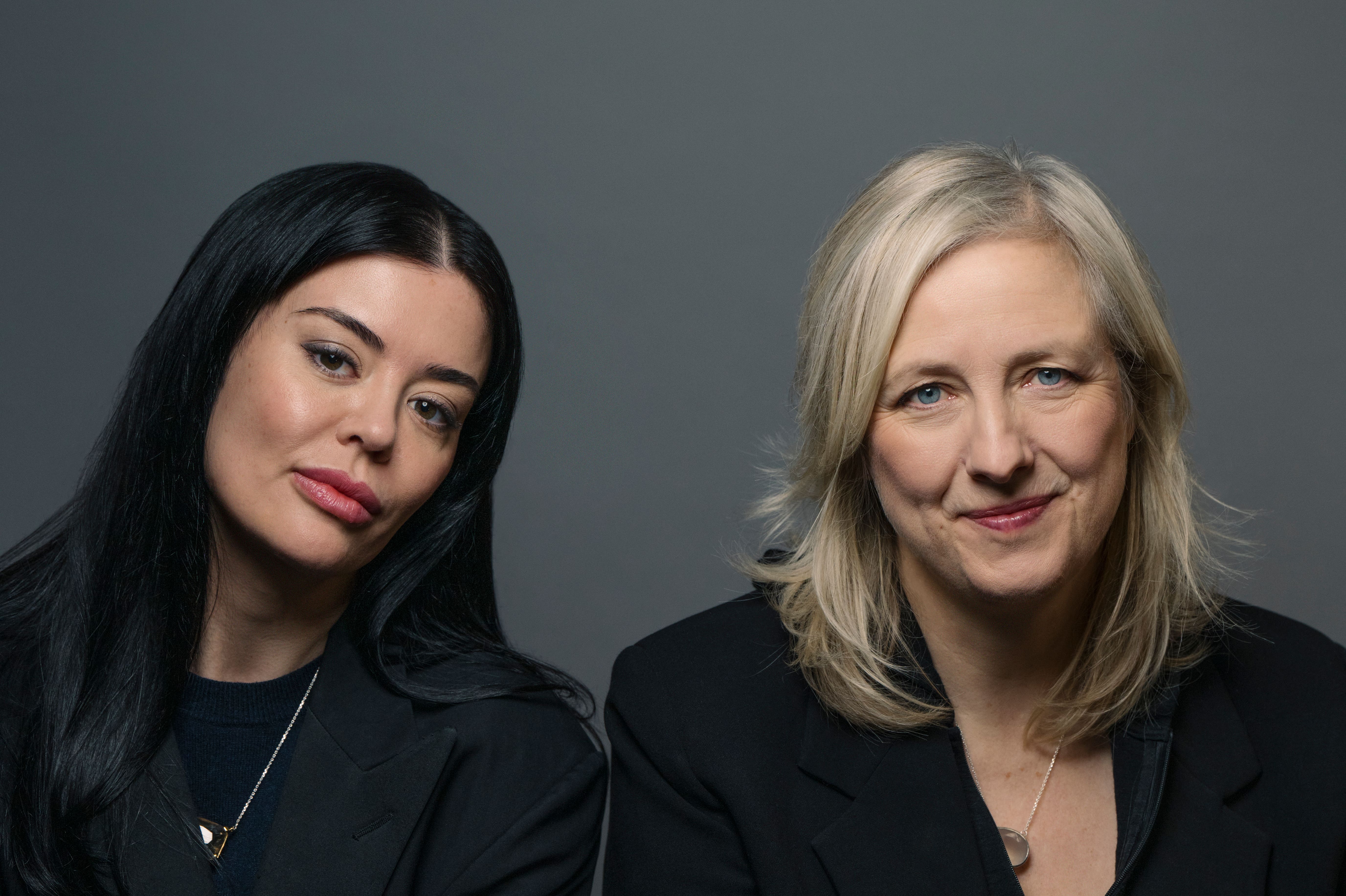 Carole Cadwalladr and Hannah Mossman Moore from BBC Sounds Stalked (BBC Sounds/Sarah Louise Bennett/PA)