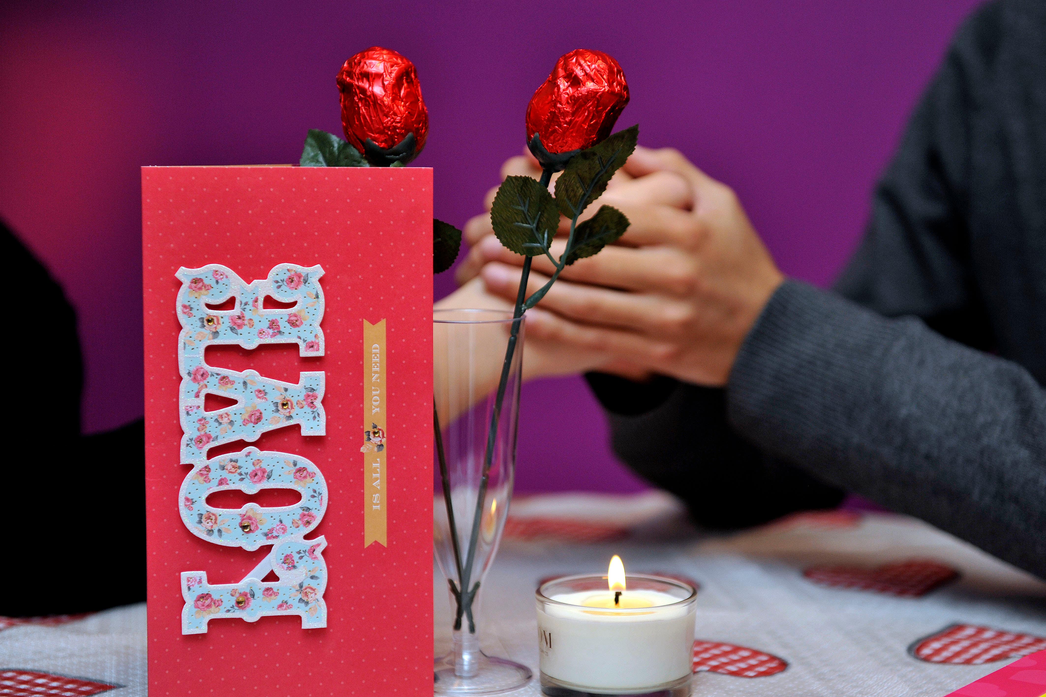 Men are more likely than women to say they struggle to buy gifts for their partner, according to a survey for TopCashback (Nick Ansell/PA)