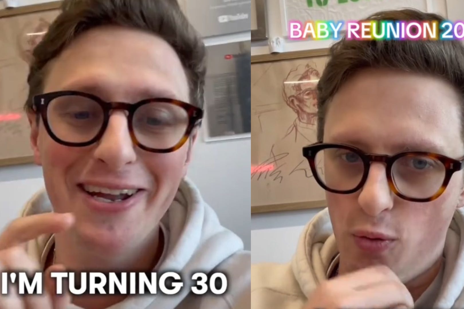 Max Fosh turns 30 in April (Max Fosh/TikTok)