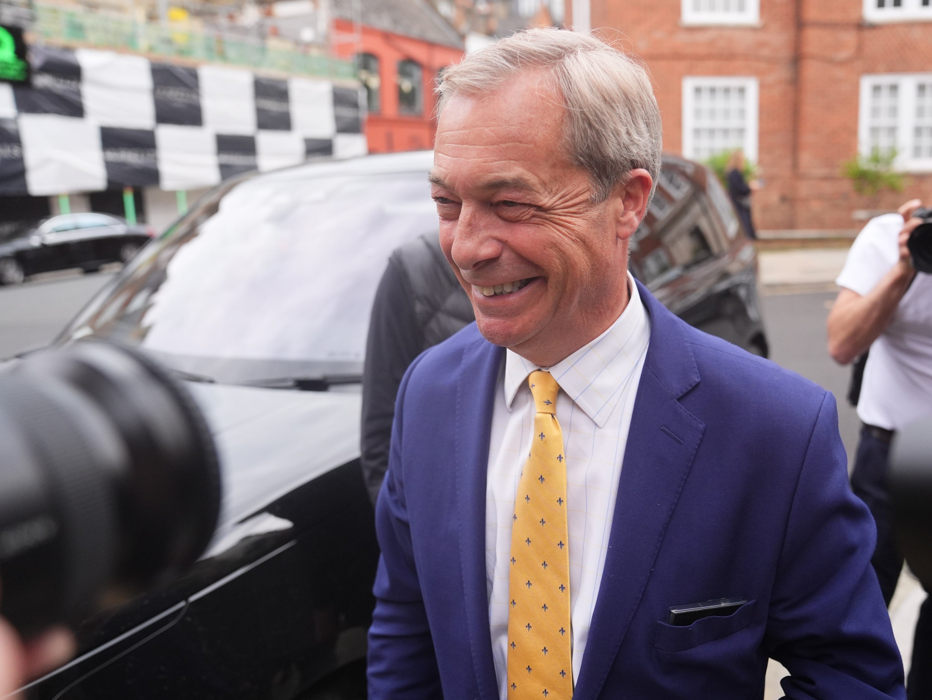 Reform UK leader Nigel Farage (James Manning/PA)