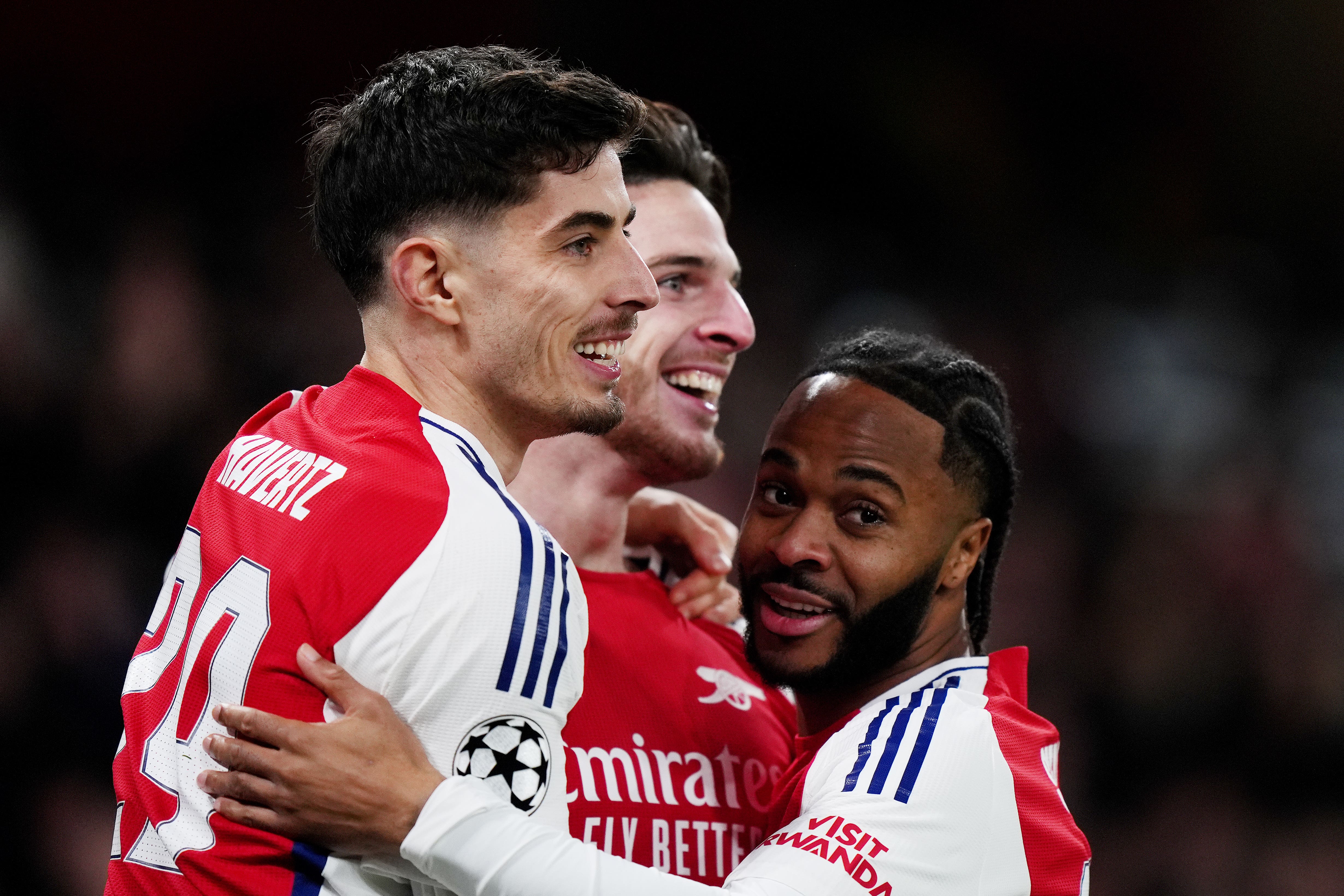 Ian Wright hopes Raheem Sterling can kick on with Kai Havertz injured (Bradley Collyer/PA)