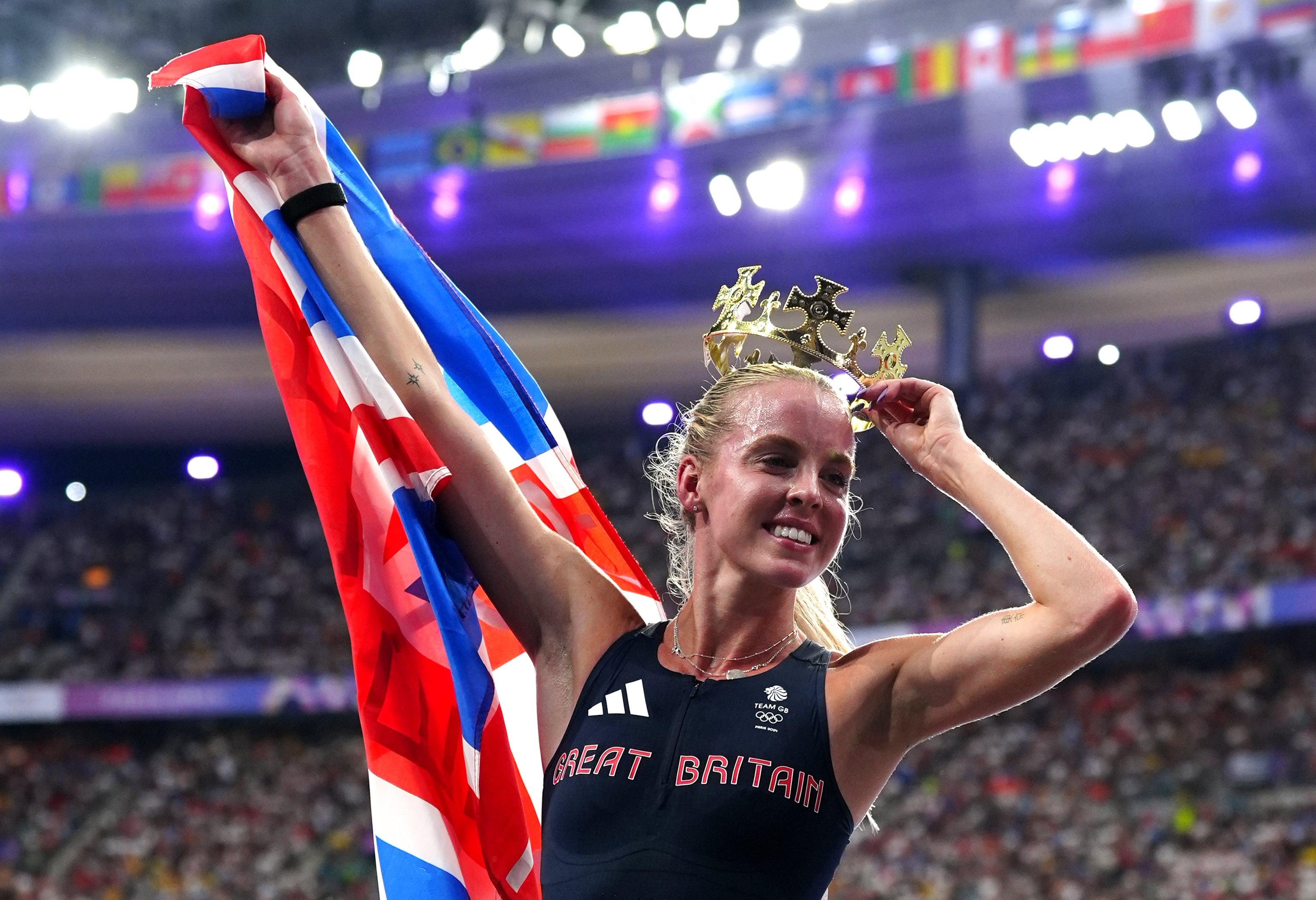 Keely Hodgkinson won 800m Olympic gold in Paris