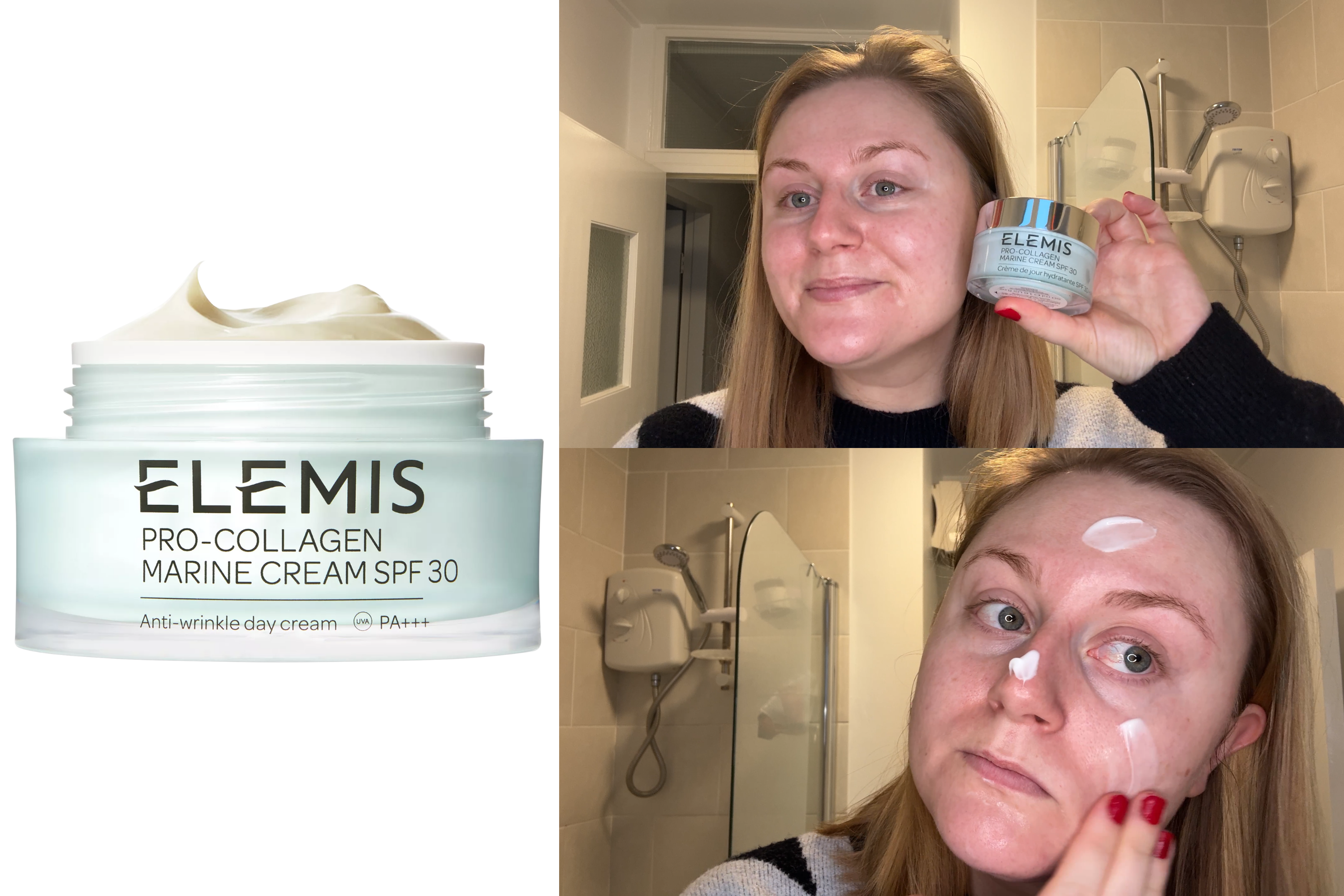 best spf moisturisers elemis pro-collagen marine cream SPF30 indybest
