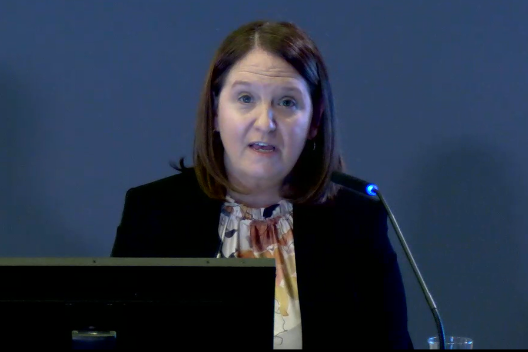 Suzanne Travis, who suffered horrific injuries in the Omagh bombing, gave evidence to a public inquiry on Thursday (Omagh Bombing Inquiry/PA)