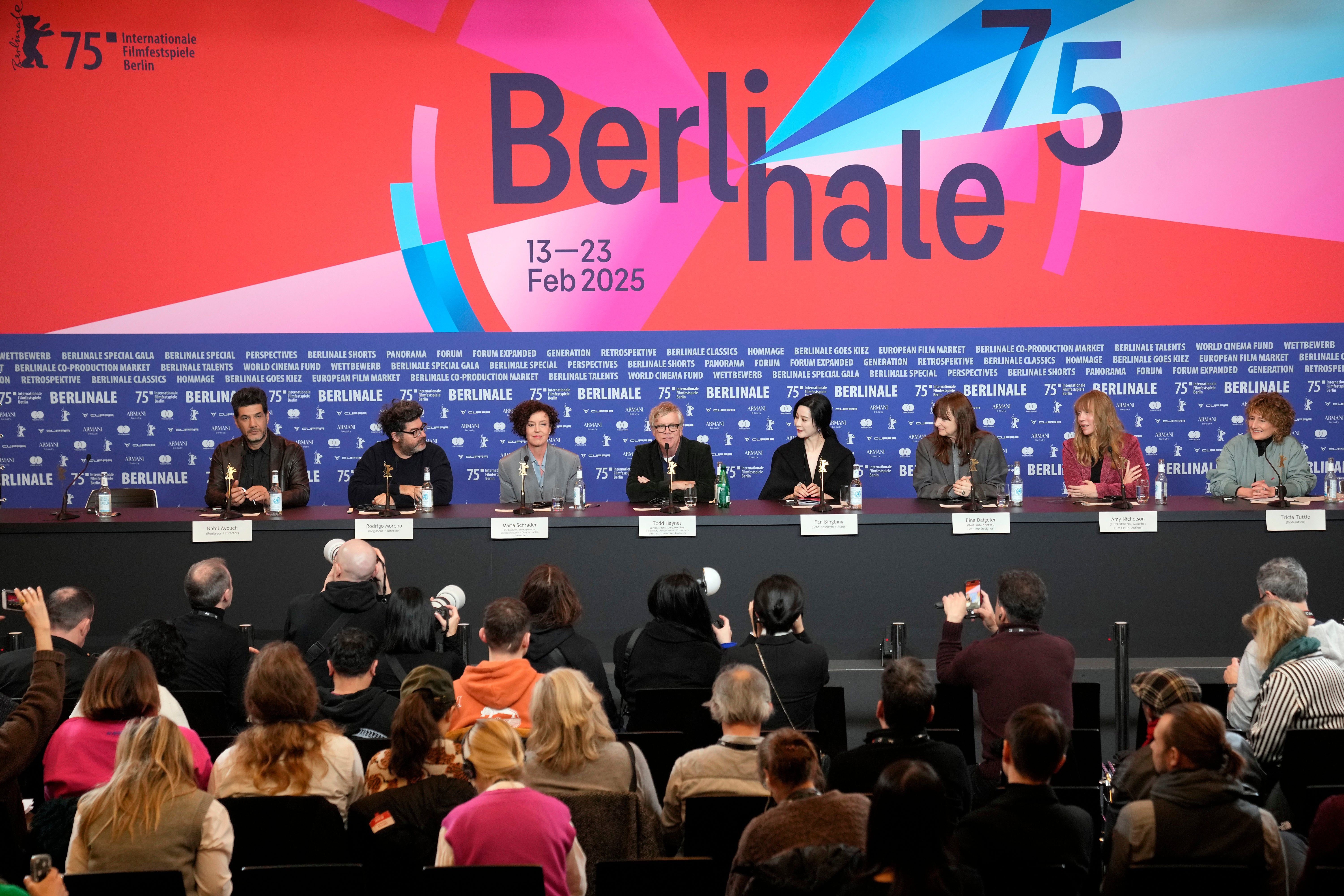Germany Berlin Film Festival Jury Press Conference