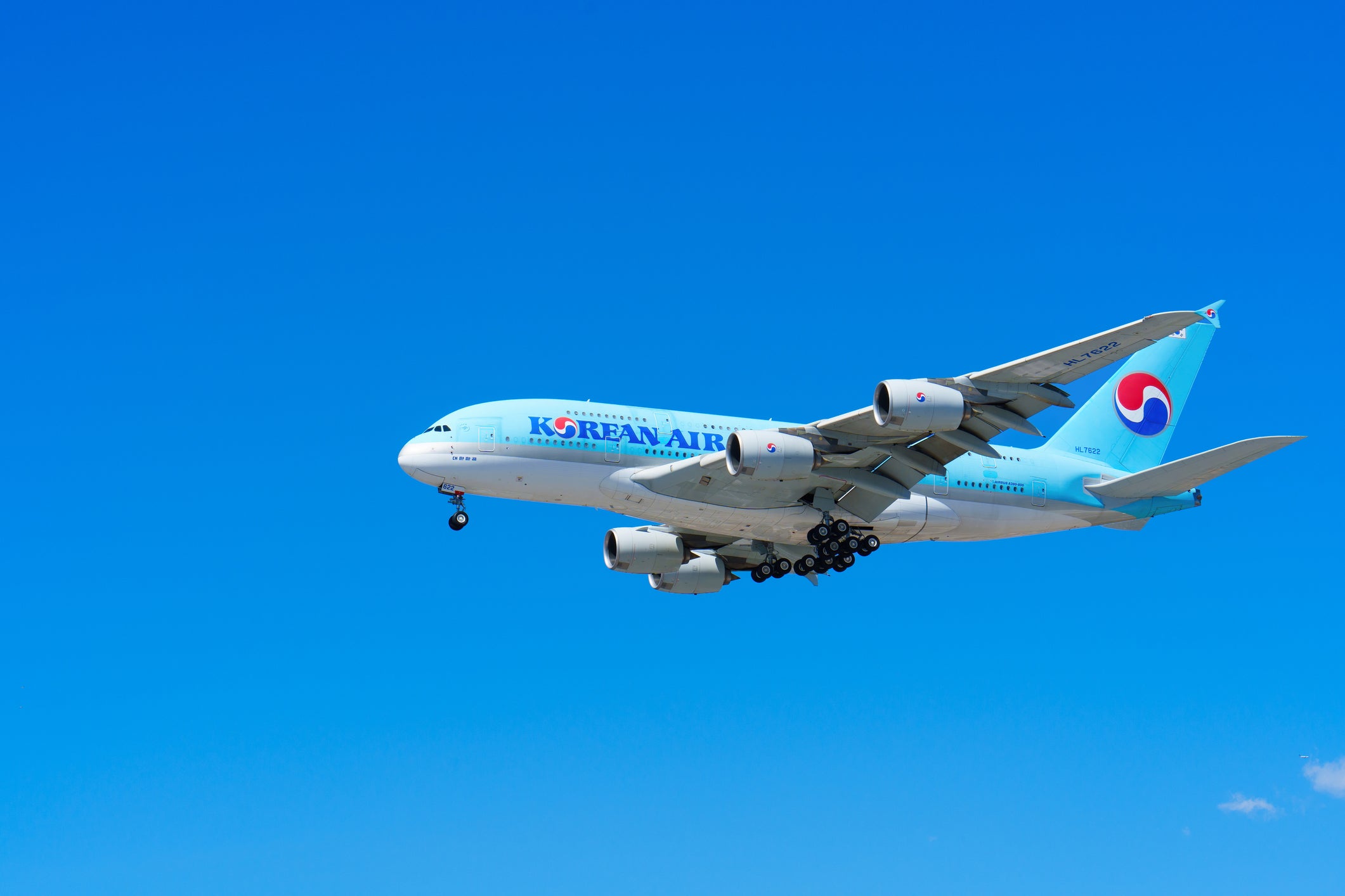 Korean Air was awarded the overall top airline of the year title for 2025