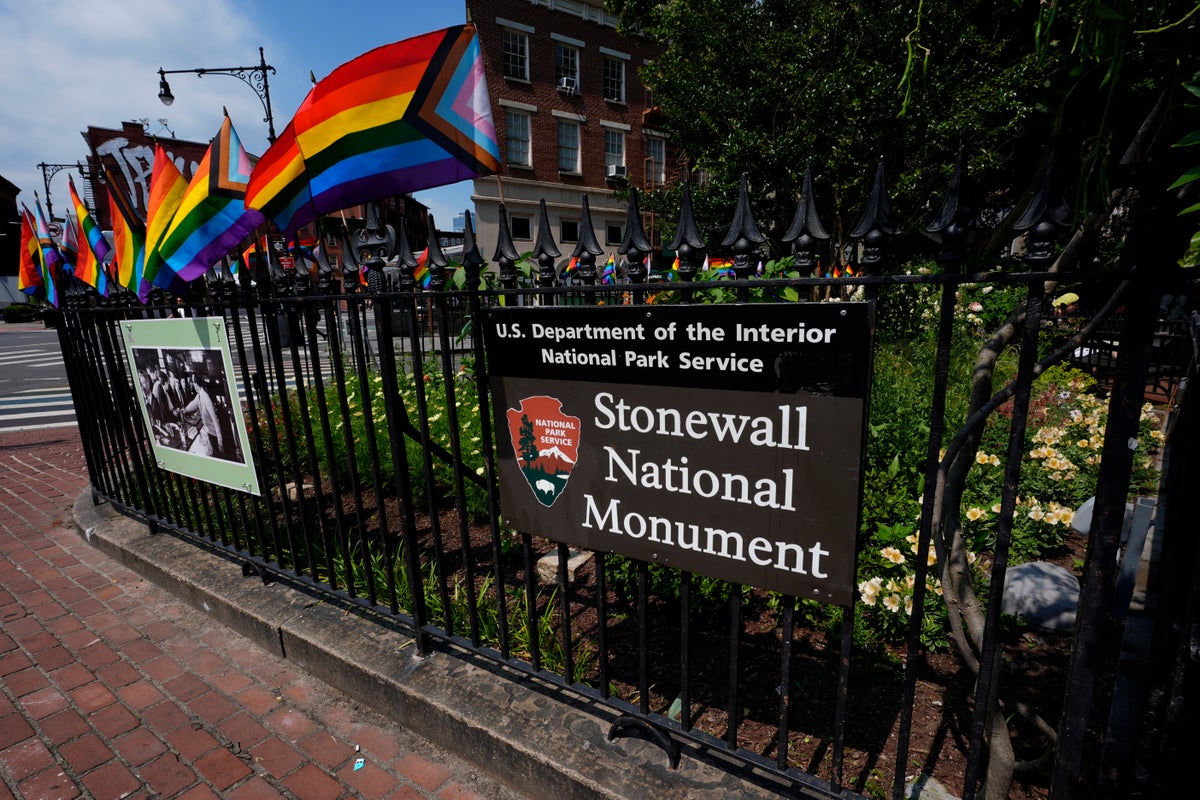 Pride flag taken down from Stonewall Monument by Trump administration