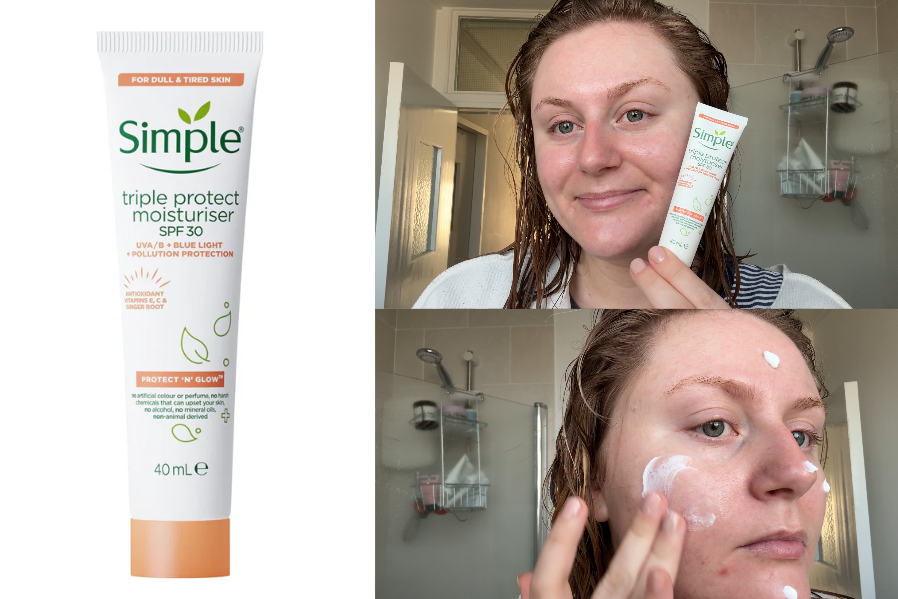 best spf moisturisers simple triple protect moisturiser spf30 indybest