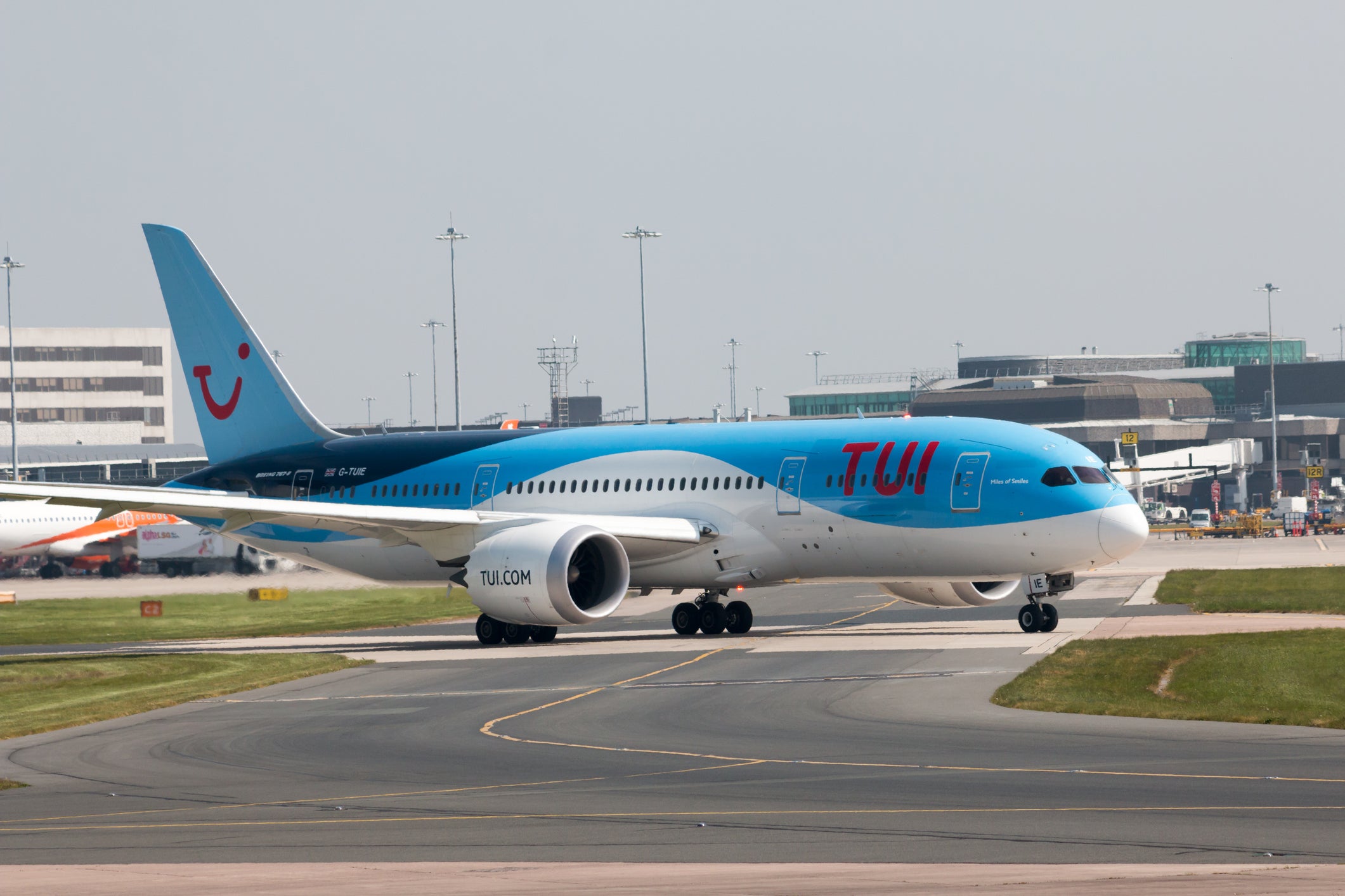 The Tui flight touched down in adverse weather conditions on 21 December 2023 (file photo)