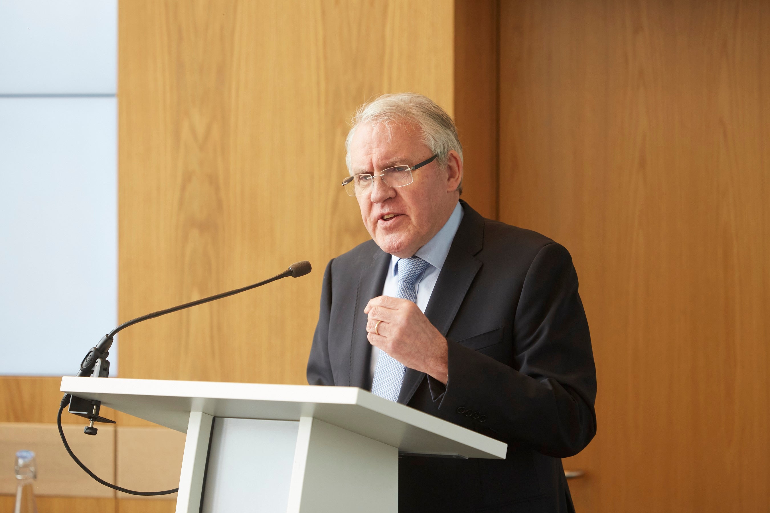 Prof Watson wrote the letter ahead of a visit to Florida