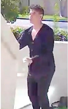 Police are urgently looking for a man who was seen fleeing her apartment on the day her body was discovered (pictured)