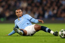 Man City suffer another injury blow as Manuel Akanji ruled out for two months