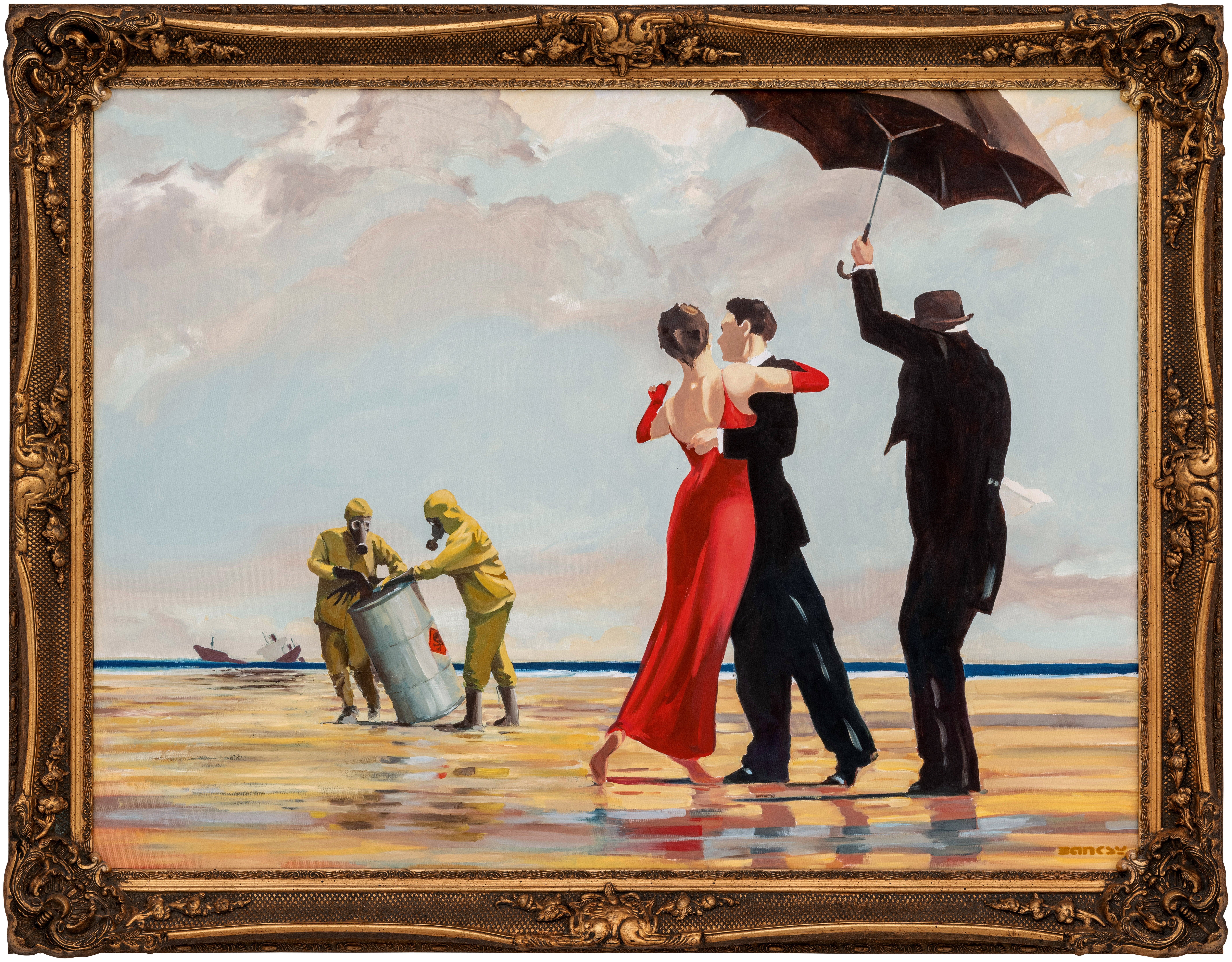 Banksy's 'Crude Oil (Vettriano)'