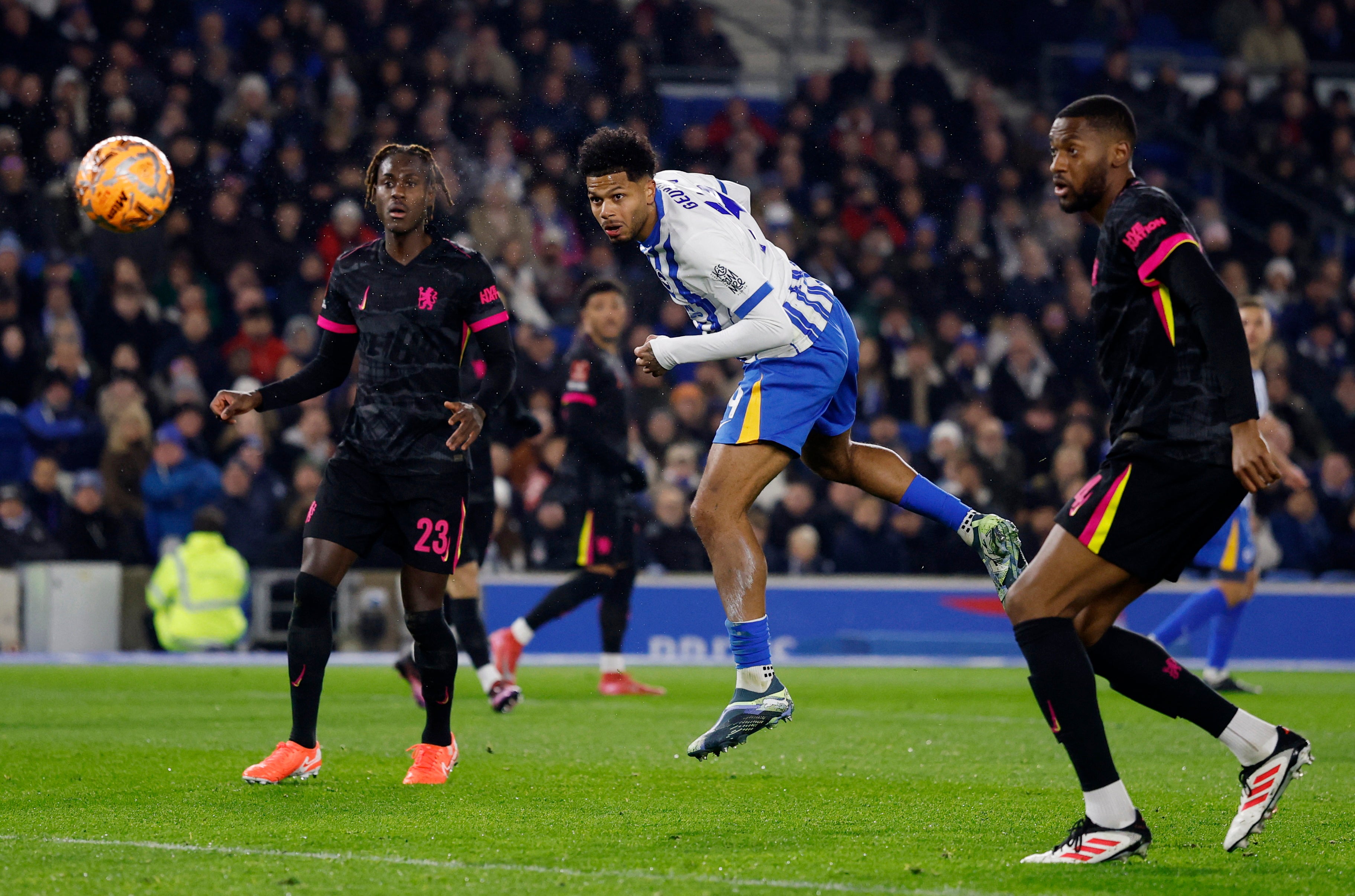 <p>Brighton and Chelsea are squaring off for the second time in a few days</p>